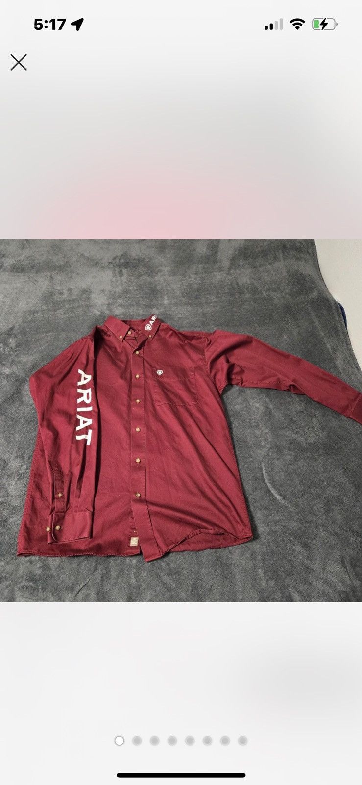 Ariat Ariat burgundy size M Size US M / EU 48-50 / 2 - 1 Thumbnail