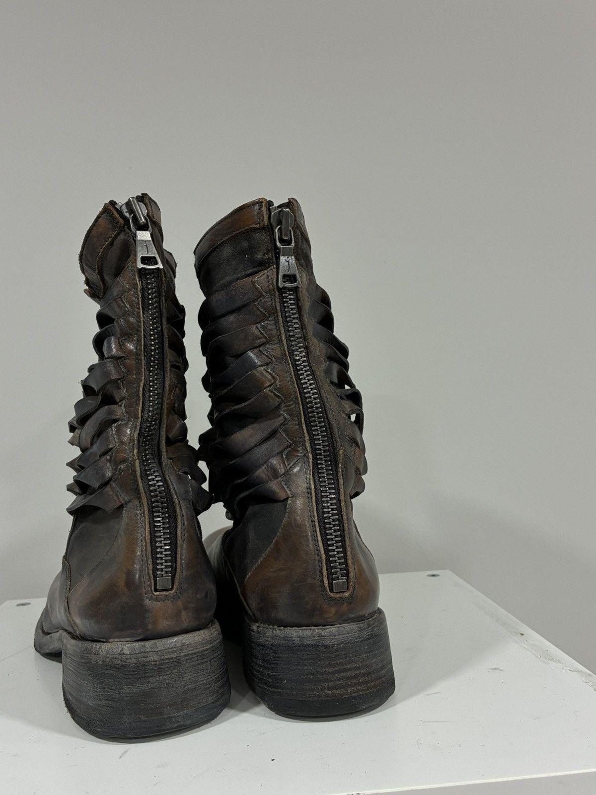 John Varvatos Distressed Artisan Boot Size 10 Size US 10 / EU 43 - 8 Thumbnail