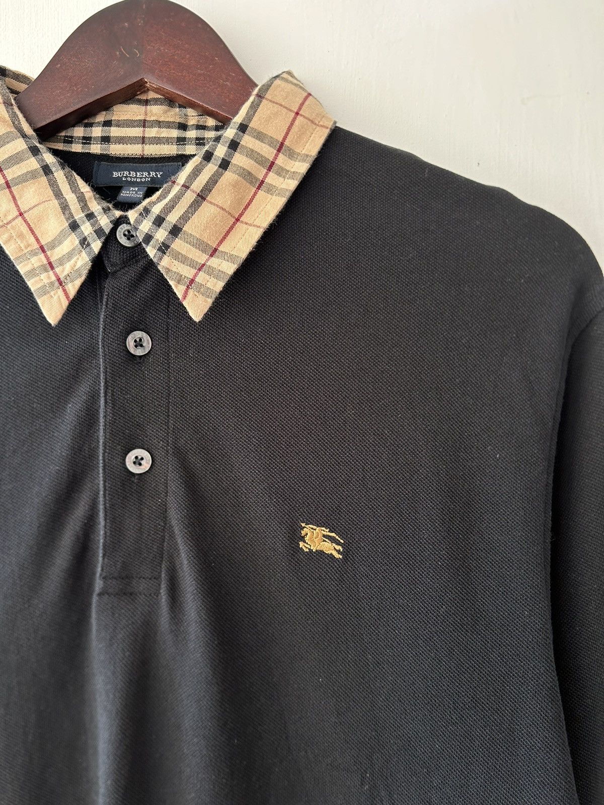 Burberry Burberry Nova Check Polo Shirt Size US M / EU 48-50 / 2 - 2 Thumbnail