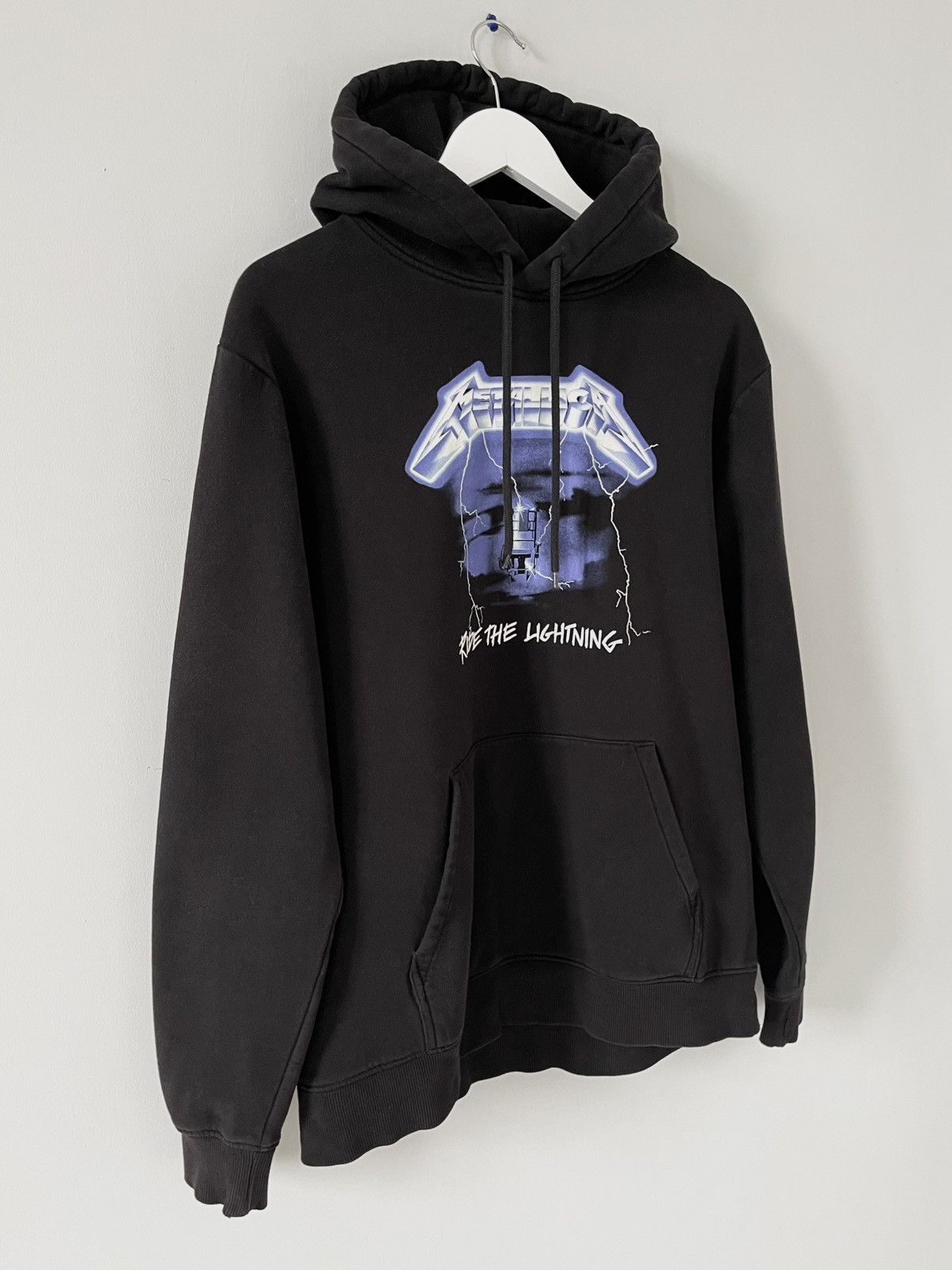 Metallica Metallica Rise The Ligthning Y2k Vintage Style Rock Hoodie Size US M / EU 48-50 / 2 - 2 Thumbnail