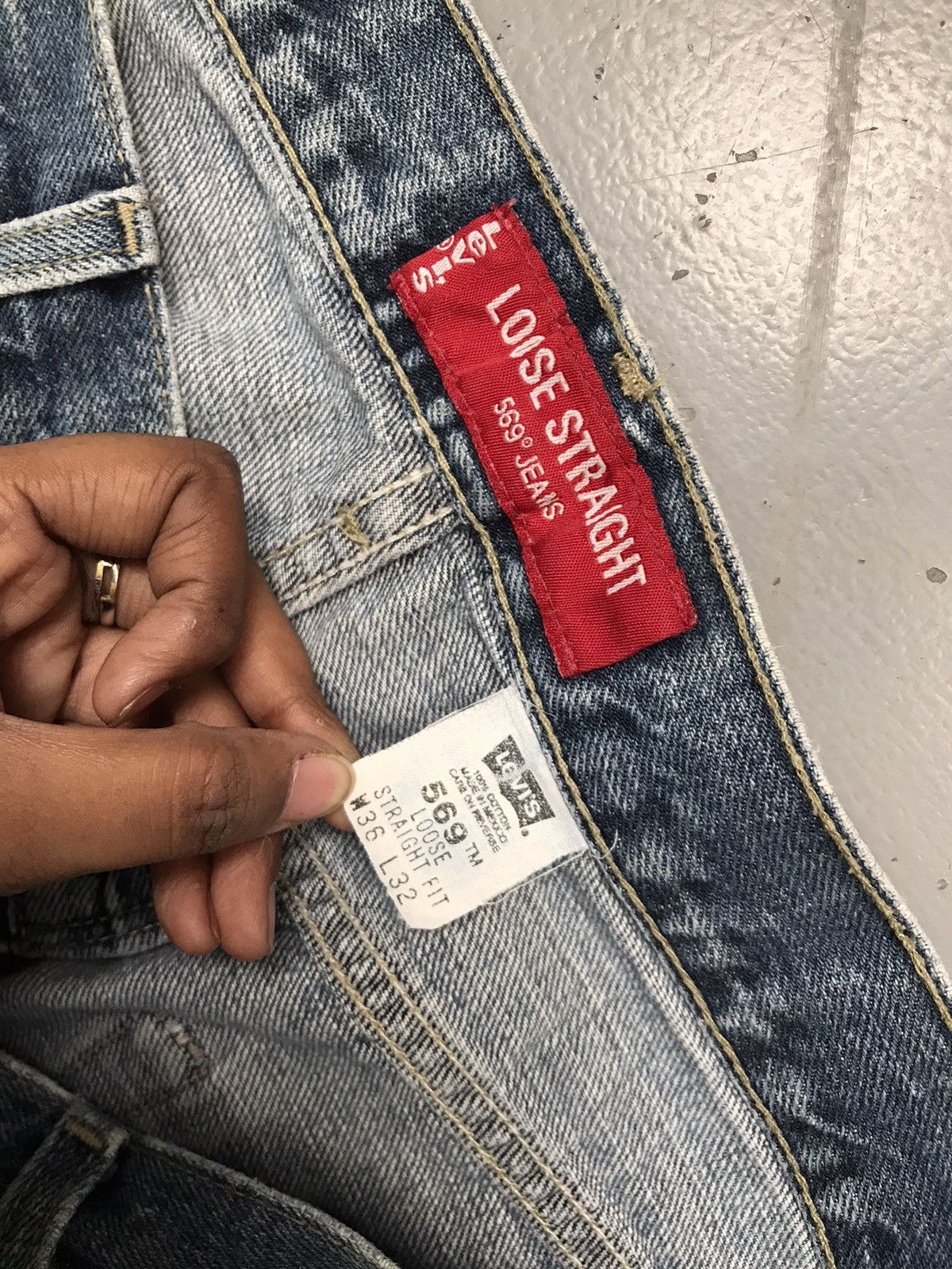 Levi's Vintage Levi’s 569 loose straight denim Size US 38 / EU 54 - 12 Thumbnail
