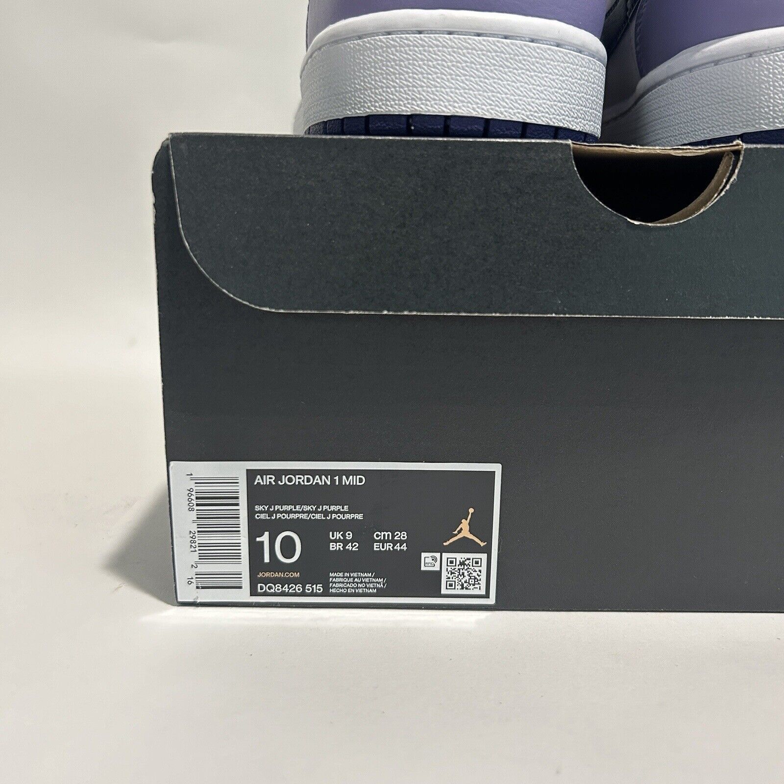 Nike Nike Air Jordan 1 Mid Retro “Sky J Purple” 2024 Size US 10 / EU 43 - 5 Thumbnail