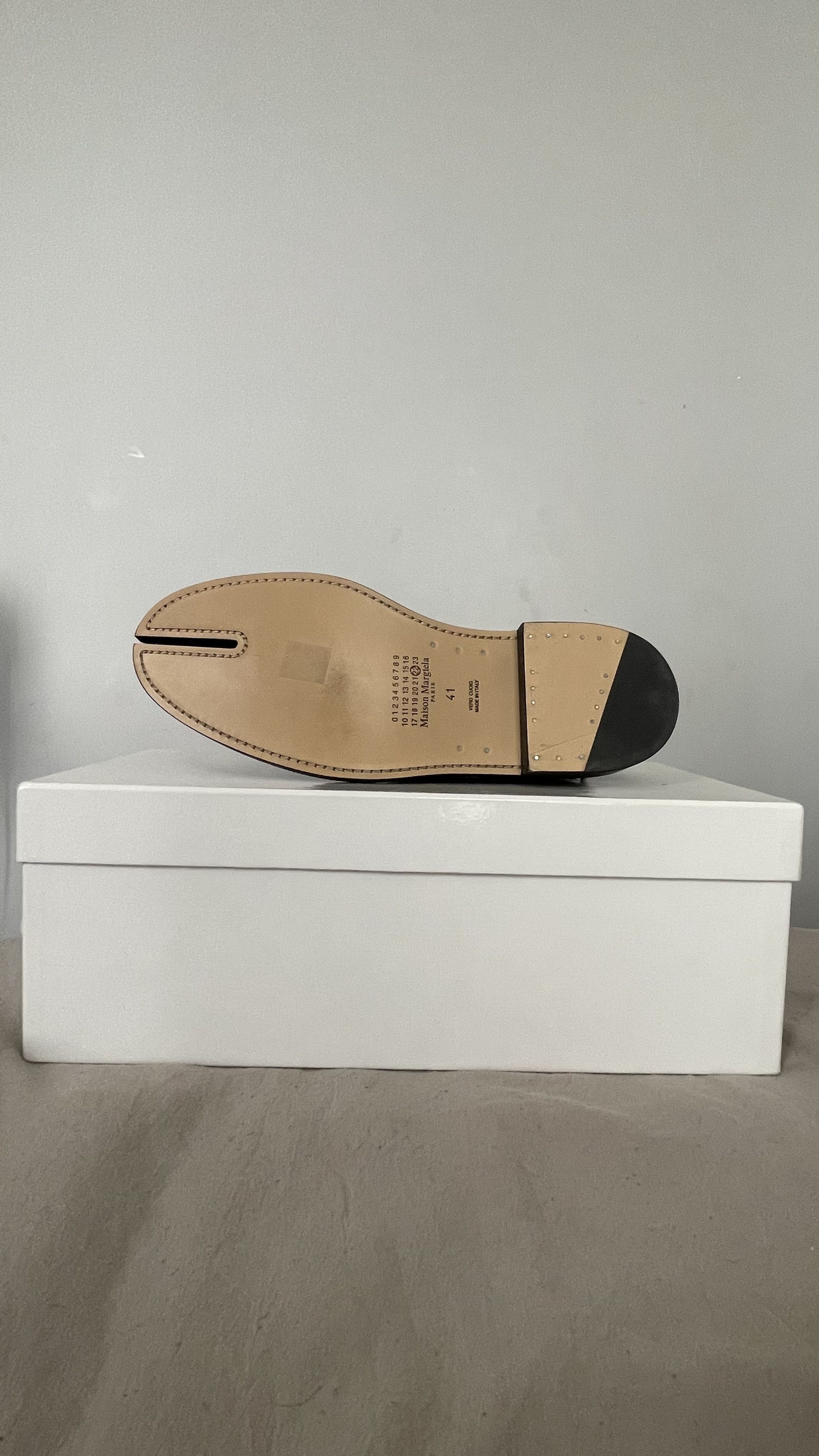 Maison Margiela MAISON MARGIELA LEATHER MONSTER TABI DERBY Size US 8 / EU 41 - 8 Thumbnail
