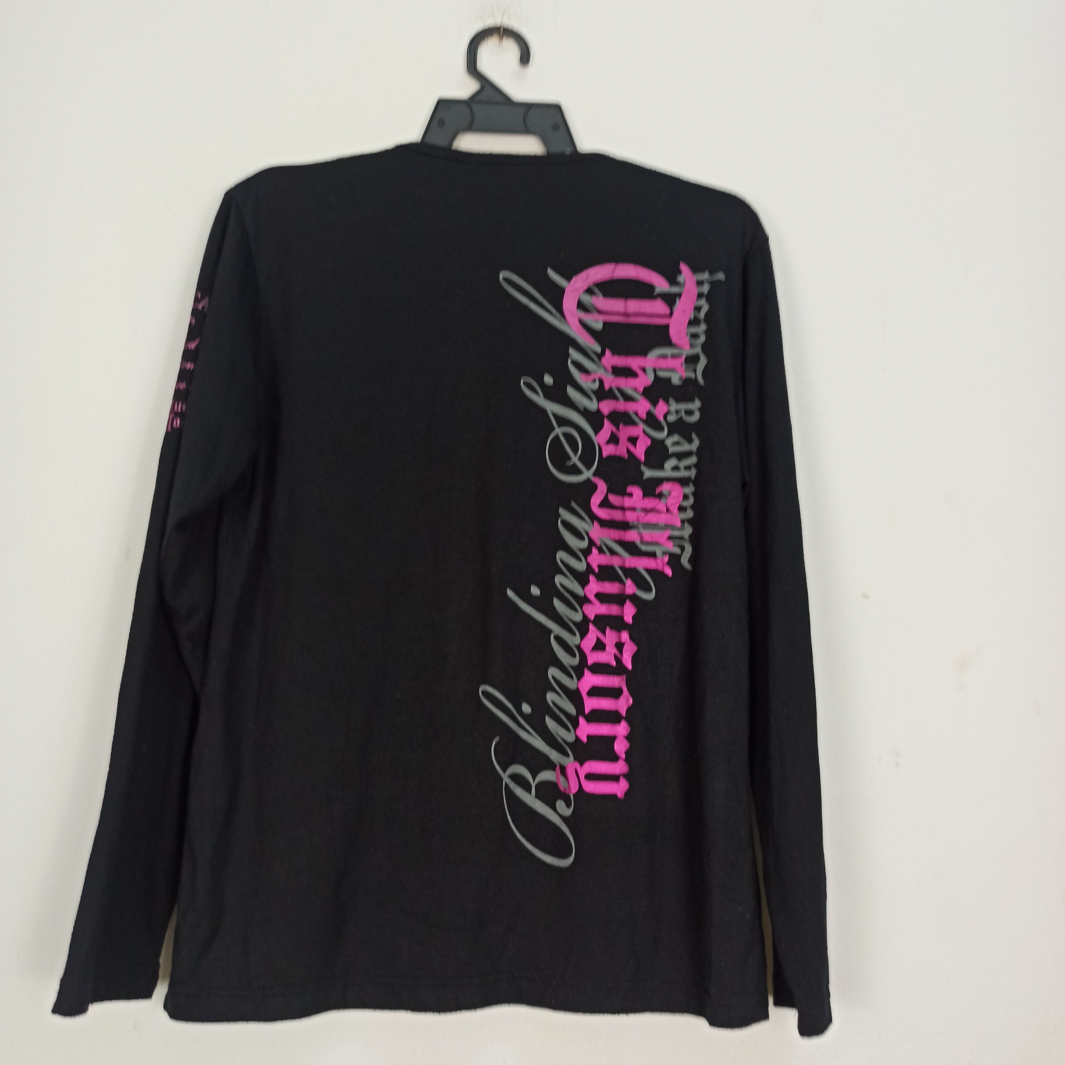 Hysteric Glamour Japanese Brand Style Poem|LGB|HG|Ifsixwasnine Long Sleeve T Size M / US 6-8 / IT 42-44 - 4 Thumbnail