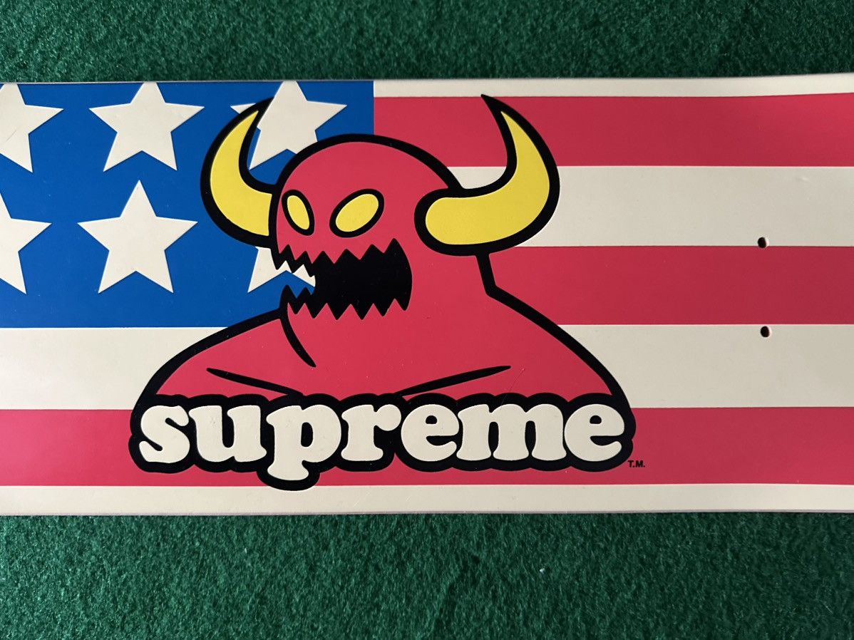 Supreme × Toy Machine SUPREME X TOY MACHINE SKATE DECK 8.25 SS24 Size ONE SIZE - 2 Thumbnail
