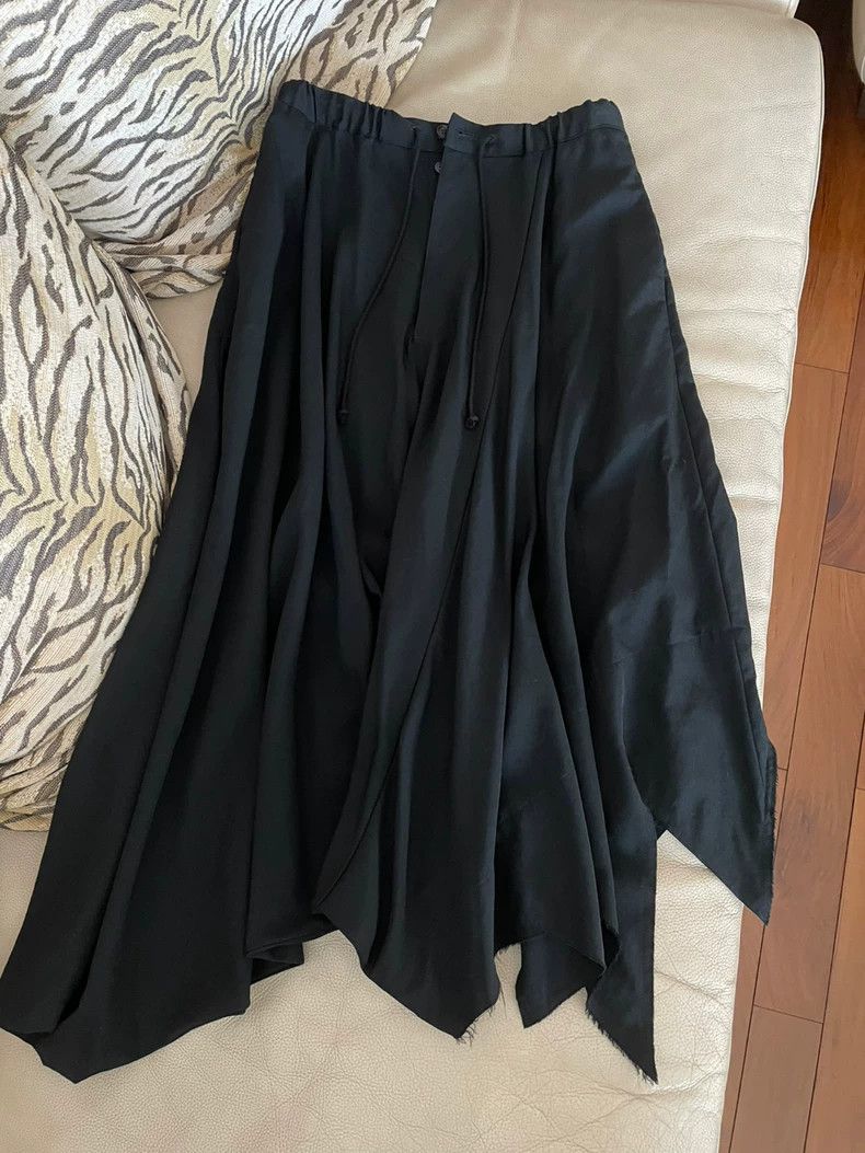 Yohji Yamamoto Yohji Yamamoto size 1 Black culottes pants 2506-Nextarrow Size US 28 / EU 44 - 1 Thumbnail
