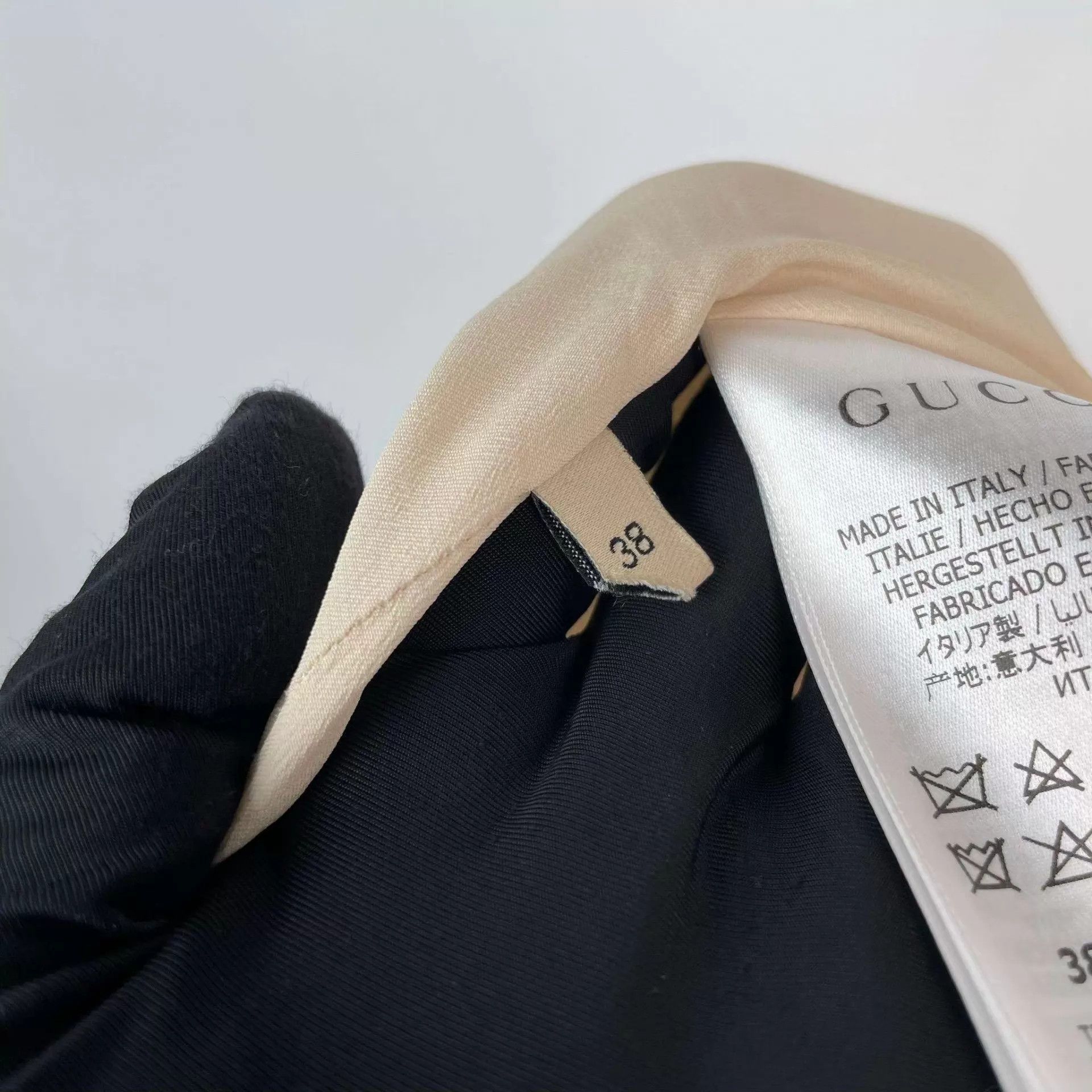 Gucci Gucci Beige Tweed Short-Sleeve Dress EUR 38 95 New Size XS / US 0-2 / IT 36-38 - 4 Thumbnail