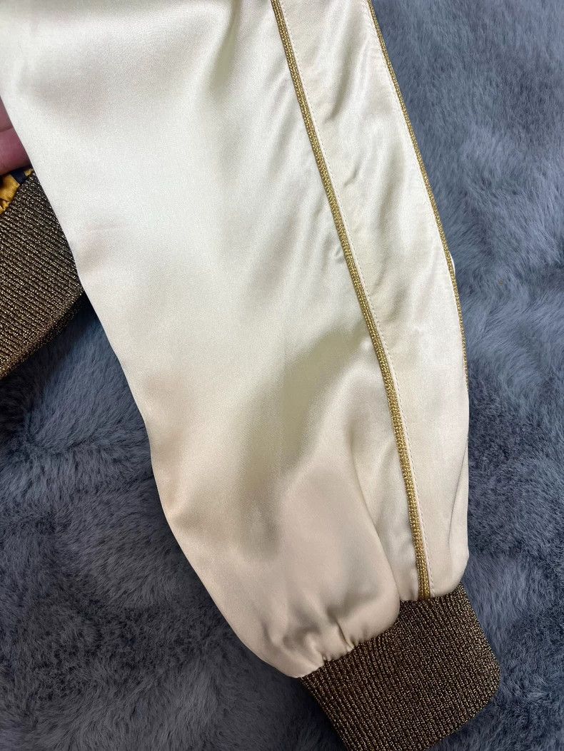 Saint Laurent Paris Saint Laurent Paris Coconut Silk Jacket for Spring/Summer Size XS / US 0-2 / IT 36-38 - 5 Thumbnail