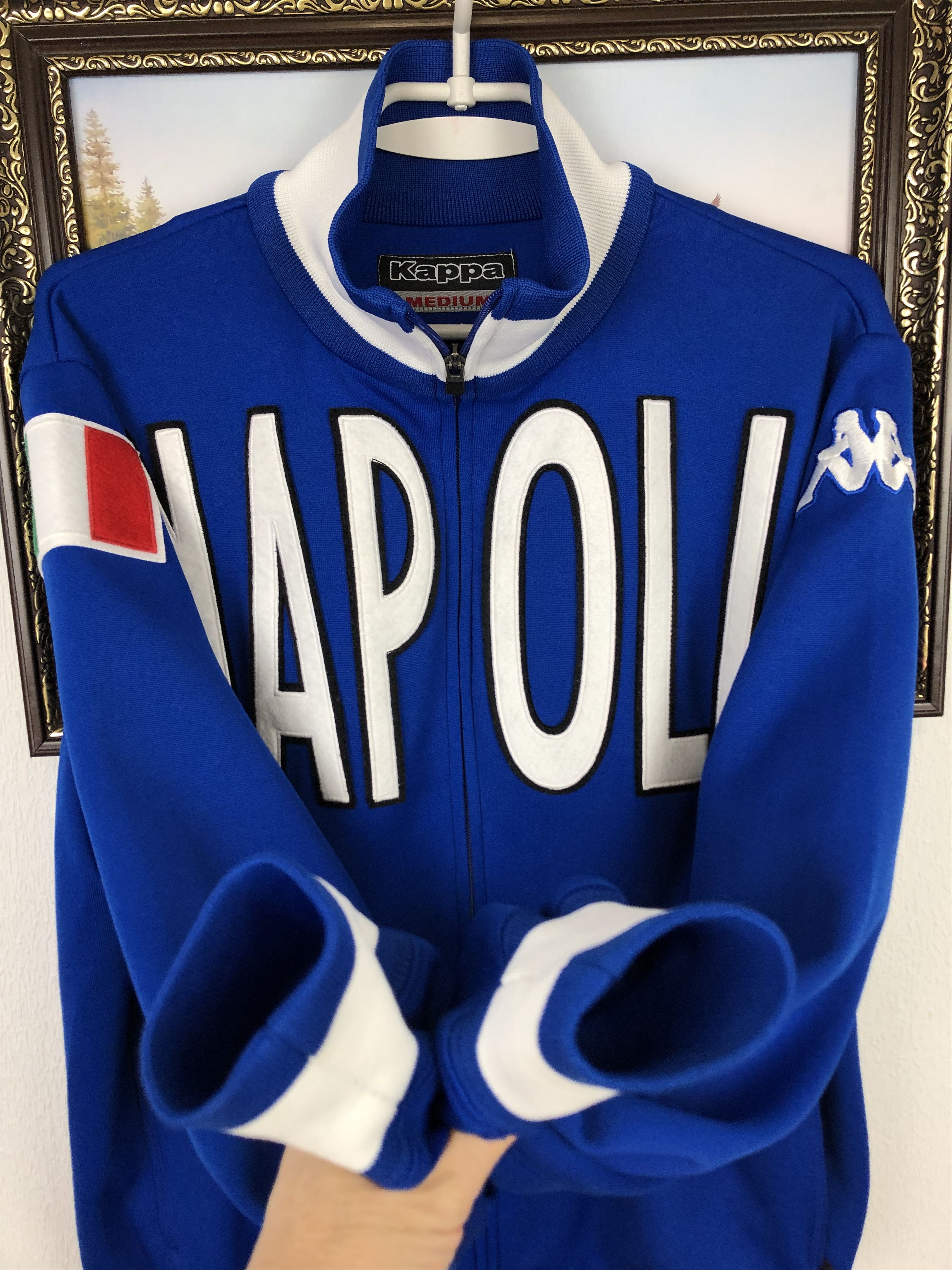 Kappa Vintage Kappa Napoli Football Jacket Track Top Soccer Size US M / EU 48-50 / 2 - 6 Thumbnail