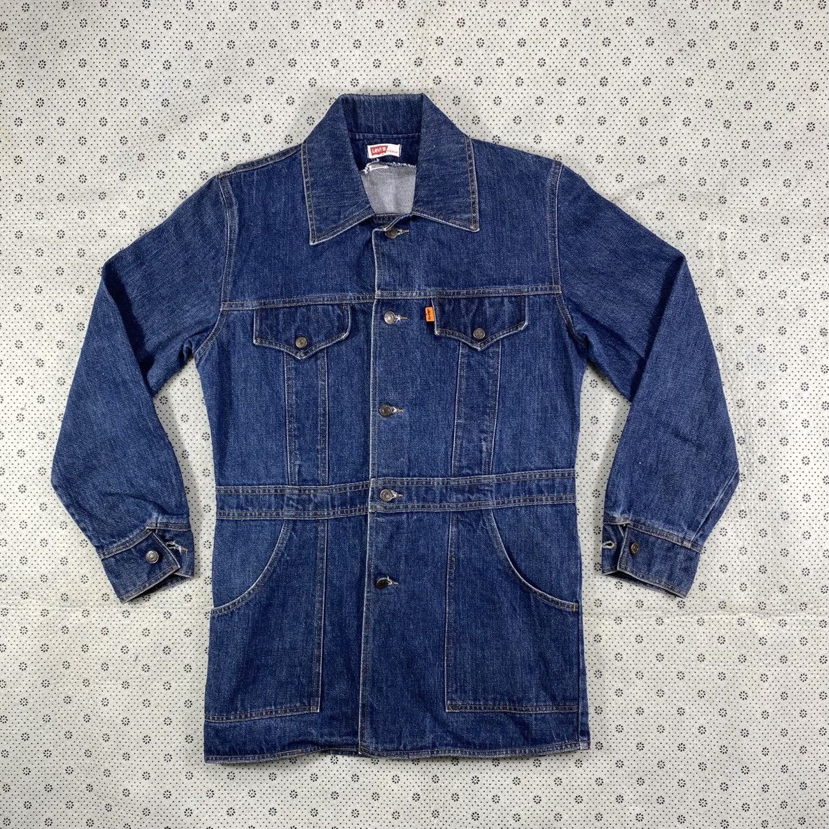 Levi's Vintage 70s Levi’s Safari Bush Jacket – Orange Tab Size US M / EU 48-50 / 2 - 1 Thumbnail