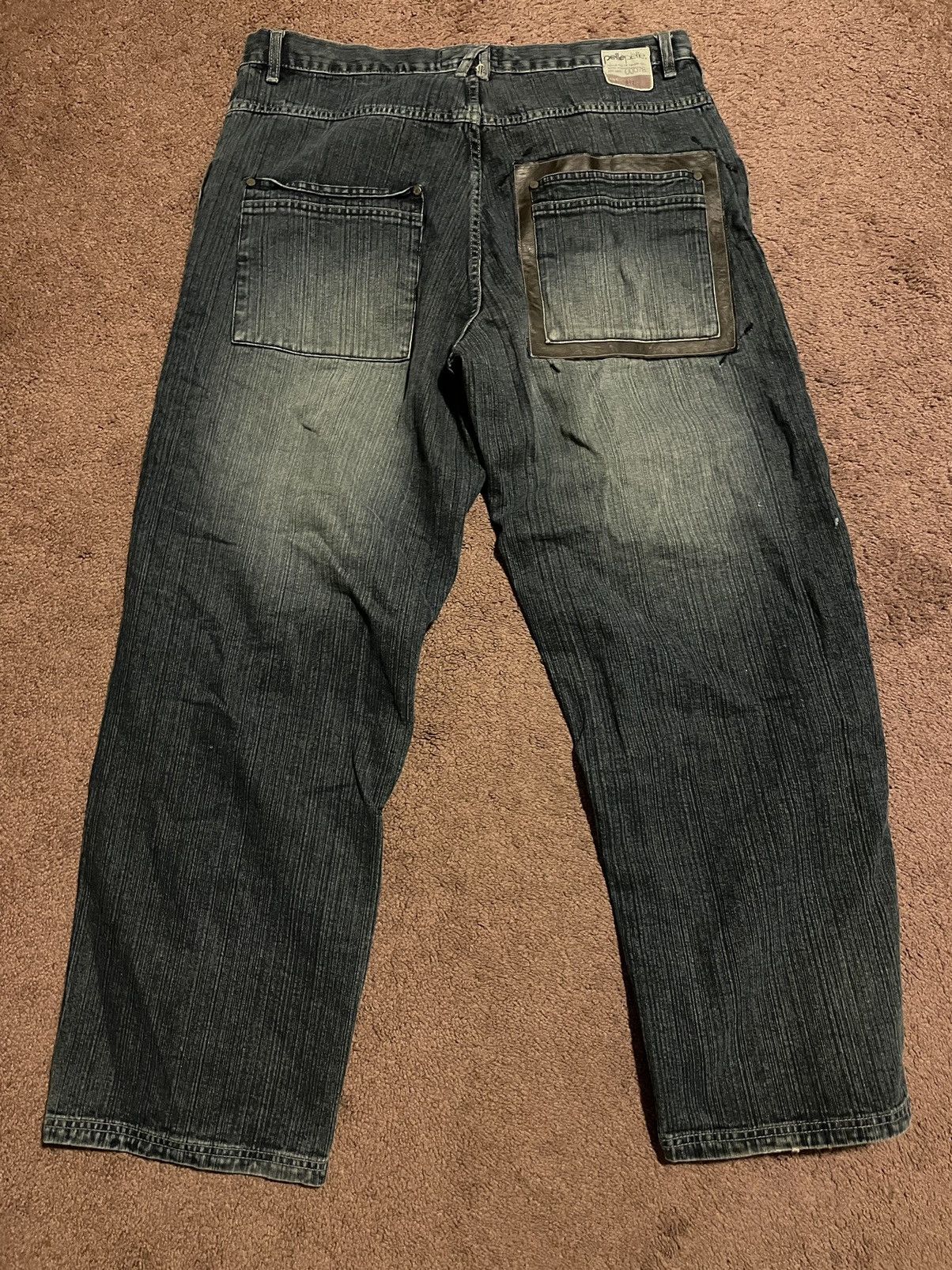 Pelle Pelle Vintage Y2K Pelle Pelle Jeans Baggy Size US 40 / EU 56 - 2 Thumbnail