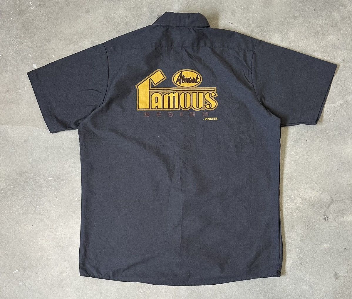 Red Kap CORNER STONE ALMOST FAMOUS DESIGN BY PINKTEES SKATE SHIRT Size US L / EU 52-54 / 3 - 1 Thumbnail