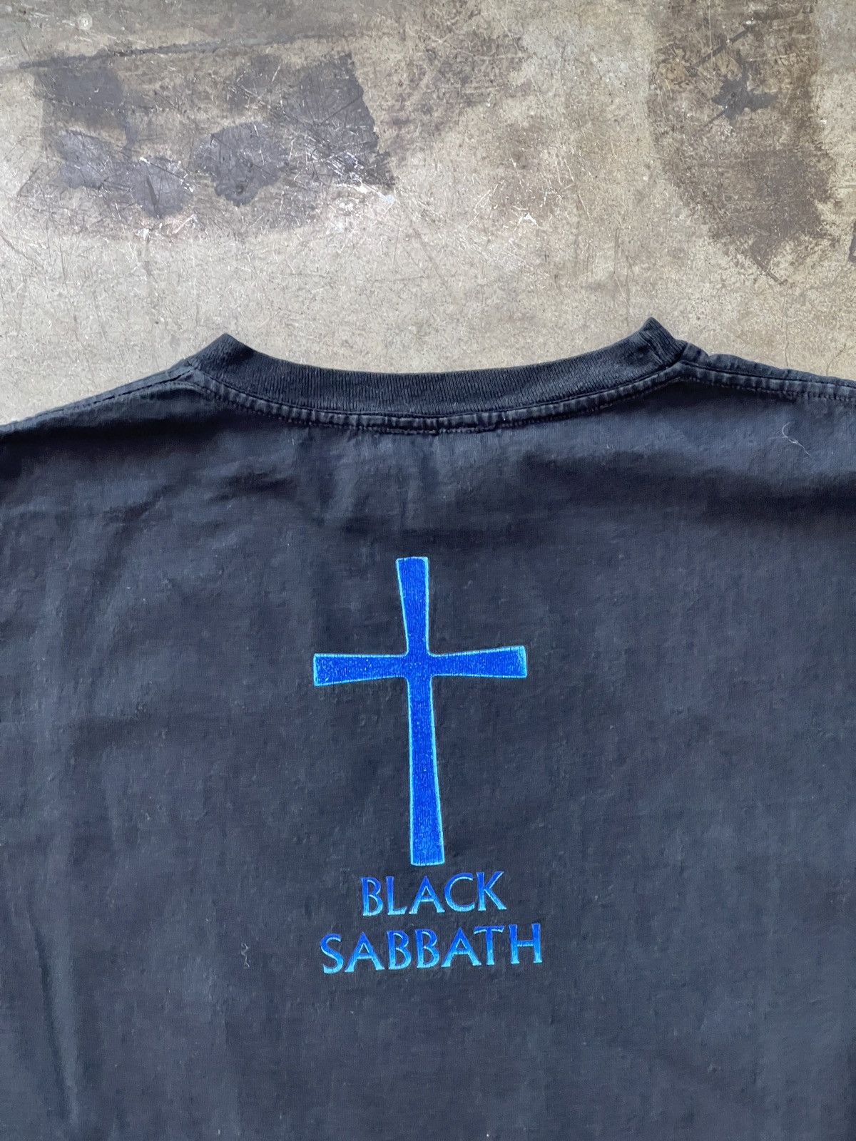 Band Tees × Vintage Vintage 90s Black Sabbath Cronies Tag Tee Large Size US XL / EU 56 / 4 - 5 Thumbnail