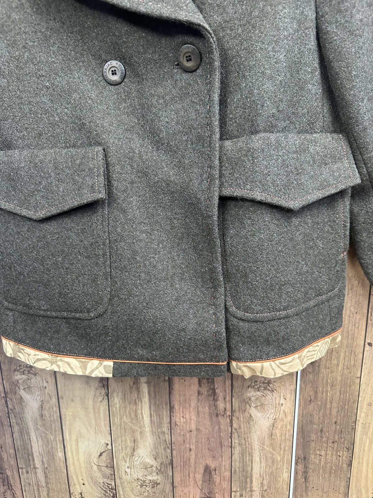 Jean Charles De Castelbajac 90s Castelbajac Wool Vintage Jacket Z26 Size 40S - 8 Thumbnail