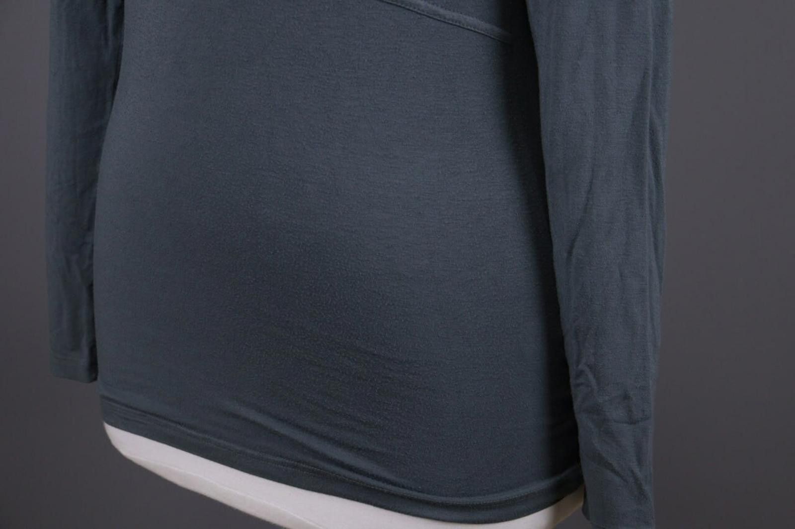Designer Transit Par Such 361 Gray Summer Top Blouse Size 3 Size M / US 6-8 / IT 42-44 - 6 Thumbnail