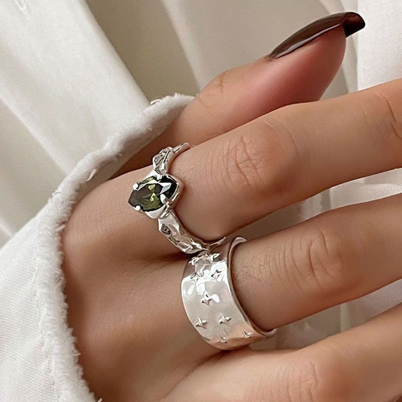 Jewelry New Design Jewelry Rings Open Size Chrome Ring (Size 7-13) Size ONE SIZE - 6 Thumbnail