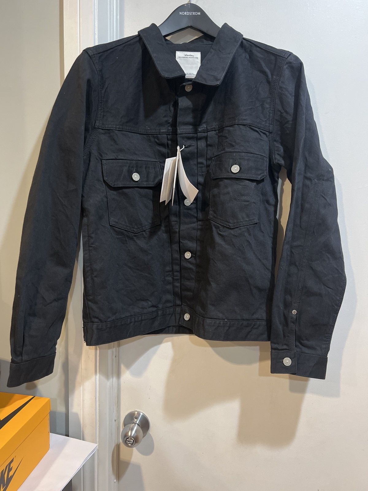 Visvim Visvim SS 101 JKT CMYK Black Denim Jacket | Grailed