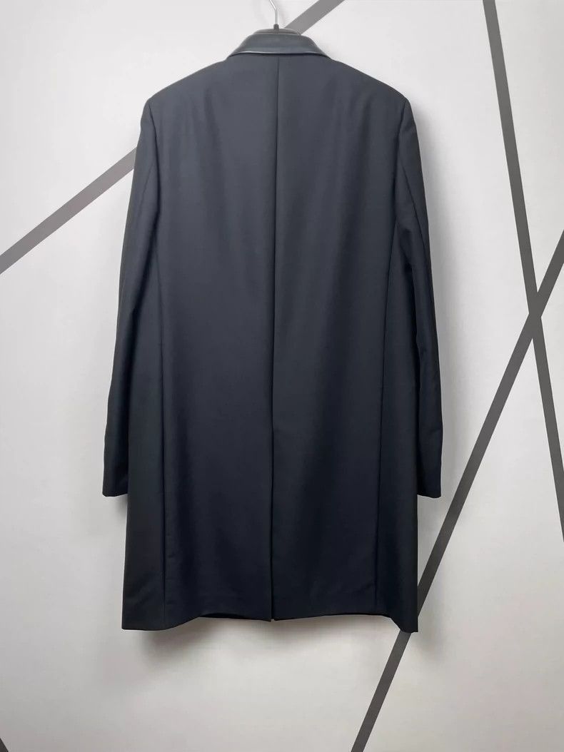 Saint Laurent Paris Saint Laurent Paris Black leather coat-2506 Size US M / EU 48-50 / 2 - 2 Thumbnail