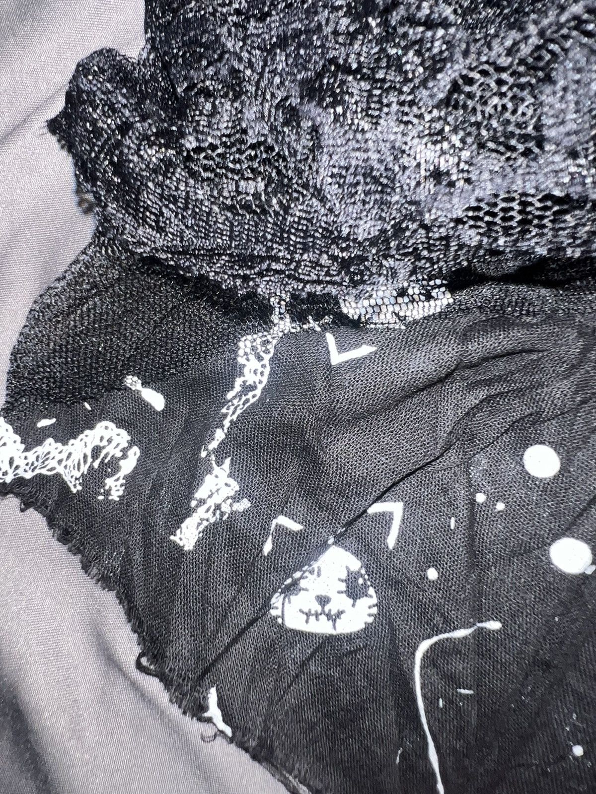 Japanese Brand H.naoto Hangry & Angry lace tutu skirt 🧛🏻‍♀️☠️ Size 26" / US 2 / IT 38 - 12 Thumbnail