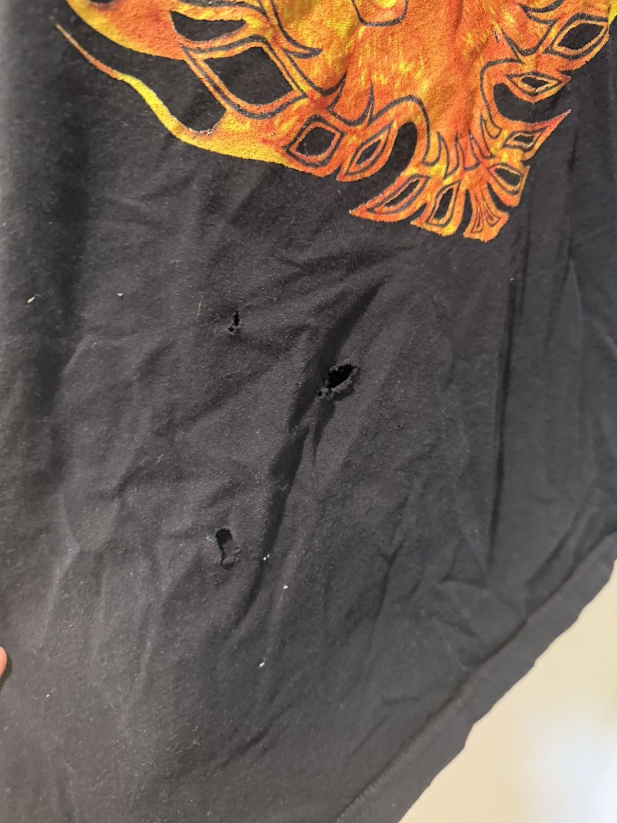 Vintage SICK THRASHED PONTIAC FIREBIRD FLAMES TEE Size US XL / EU 56 / 4 - 2 Thumbnail
