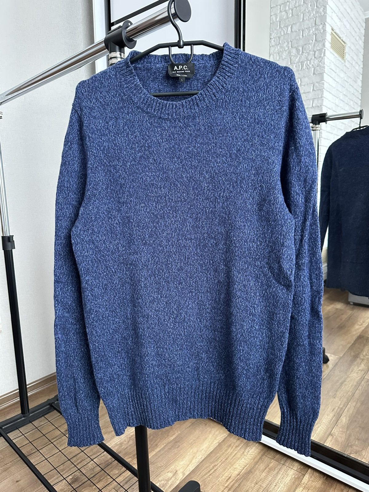 A.P.C. A.P.C. Merino Wool Sweater Pullover Size US L / EU 52-54 / 3 - 3 Thumbnail