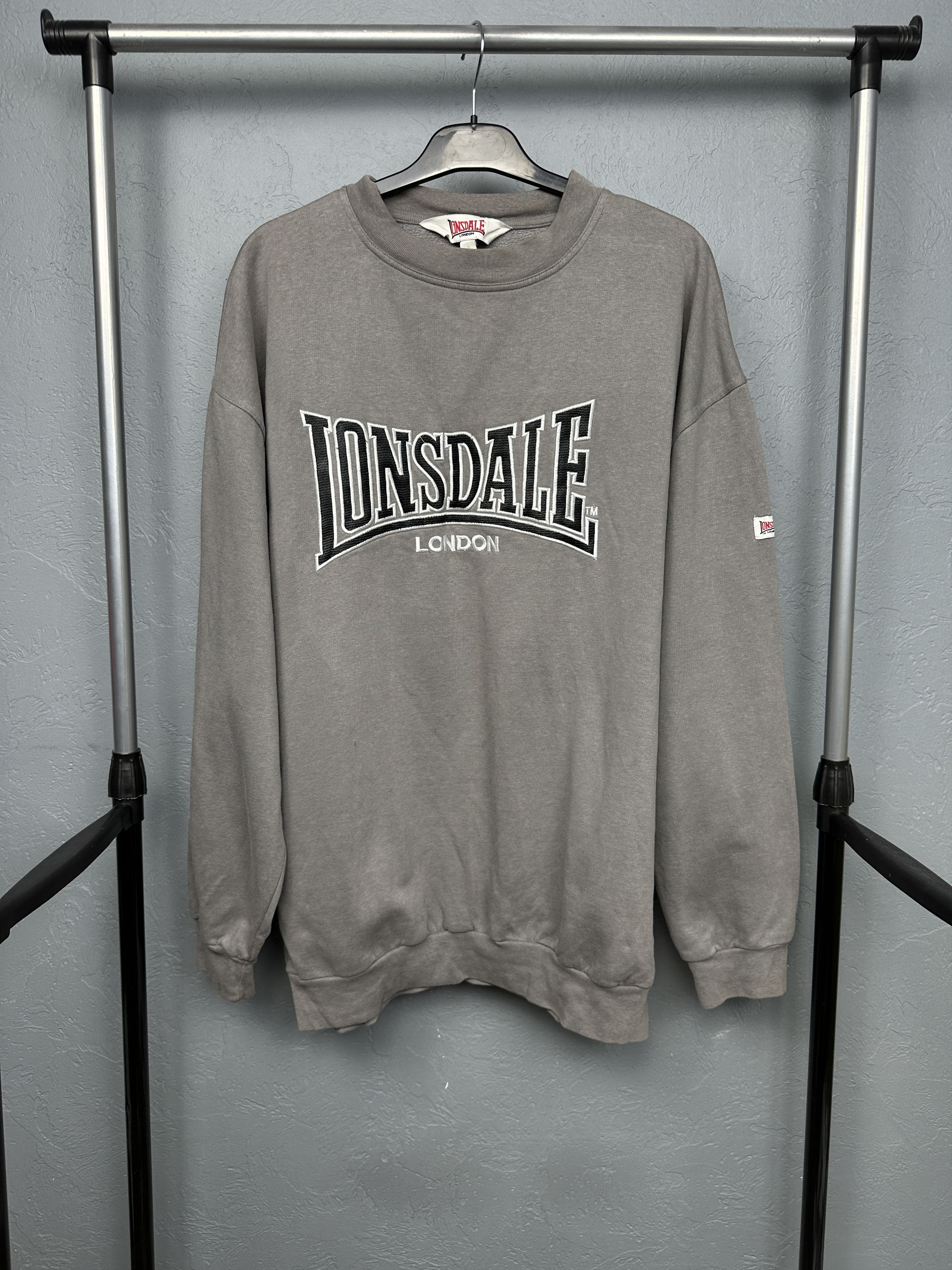 Lonsdale Lonsdale 90s Vintage Mens Sweatshirt Size US XL / EU 56 / 4 - 1 Thumbnail