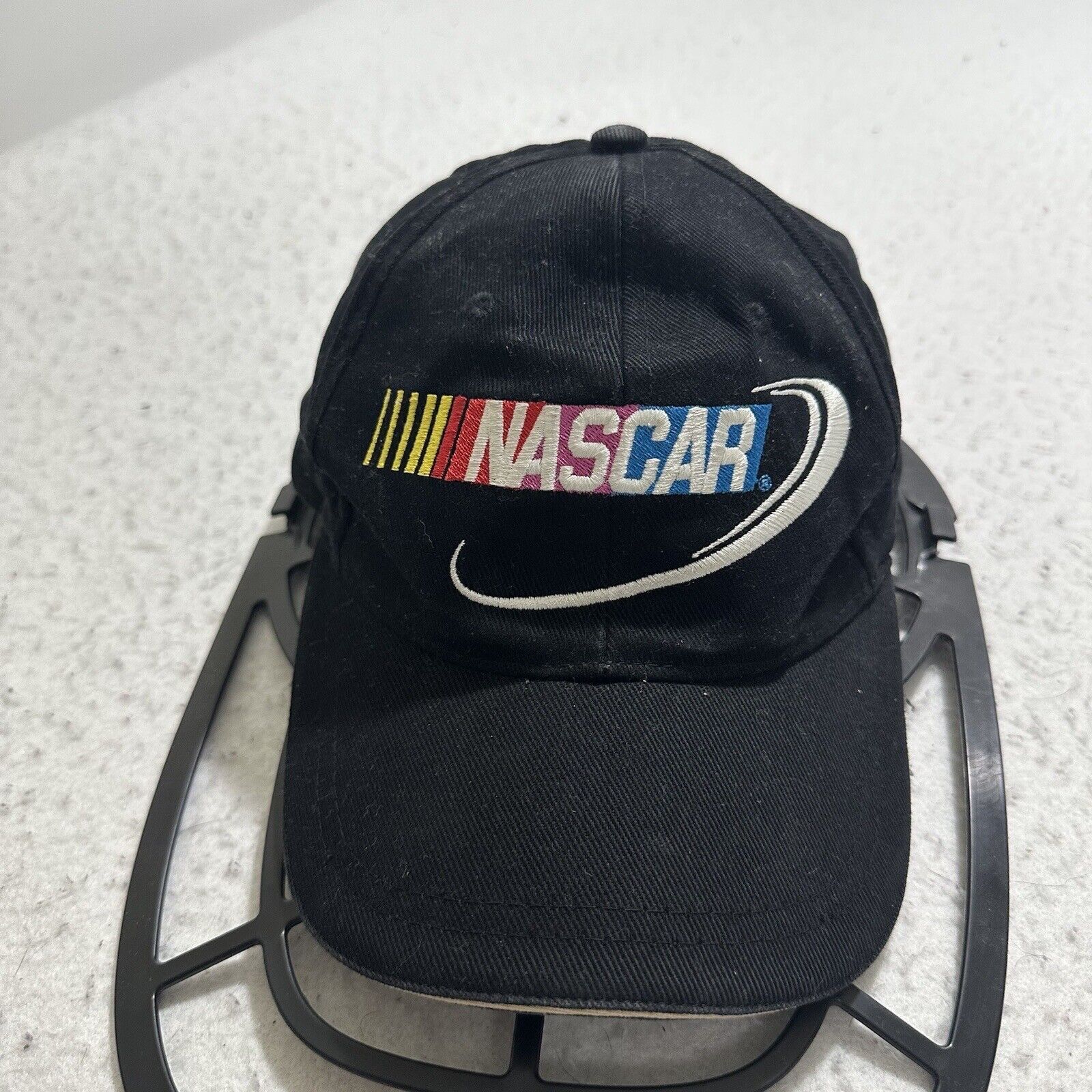 NASCAR NASCAR Racing Black Baseball Hat 3M Logo Cotton Size ONE SIZE - 2 Thumbnail