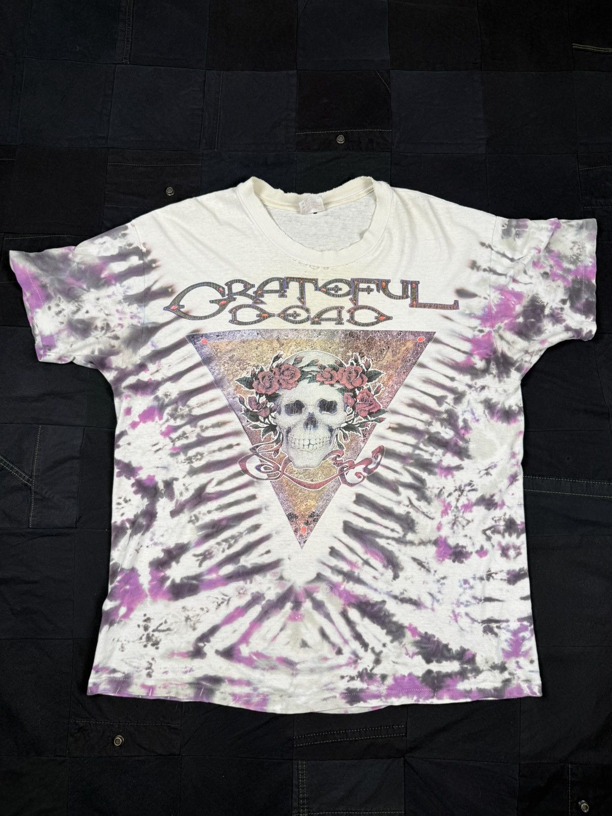 Band Tees × Vintage Grateful Dead “Halloween” Tie-Dye Tee Size US XL / EU 56 / 4 - 1 Thumbnail