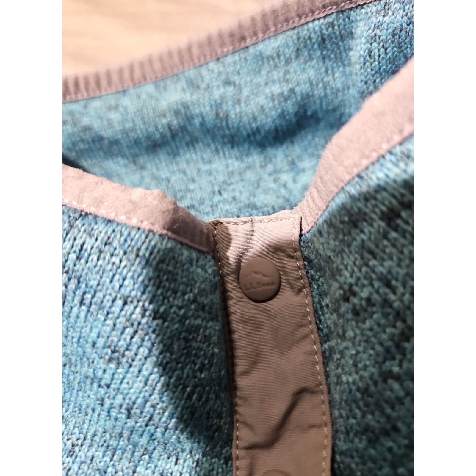 Vintage VINTAGE LL Bean Sweater Womens Large Blue Fleece Pullover T-Snap Outdoor Logo 292726 Size L / US 10 / IT 46 - 7 Thumbnail