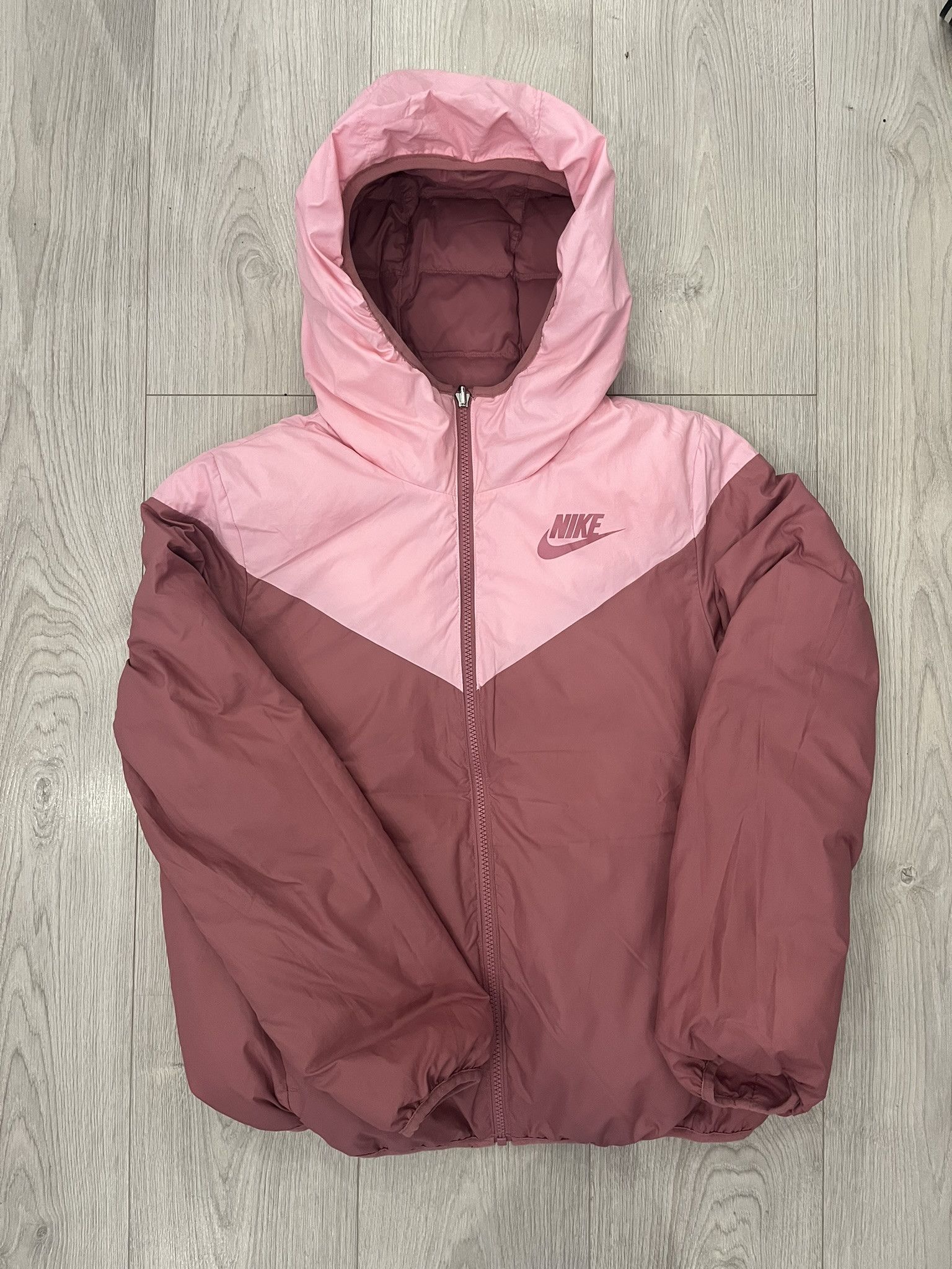 Nike Nike Reversible Puffer Jacket Pink Size S / US 4 / IT 40 - 2 Thumbnail