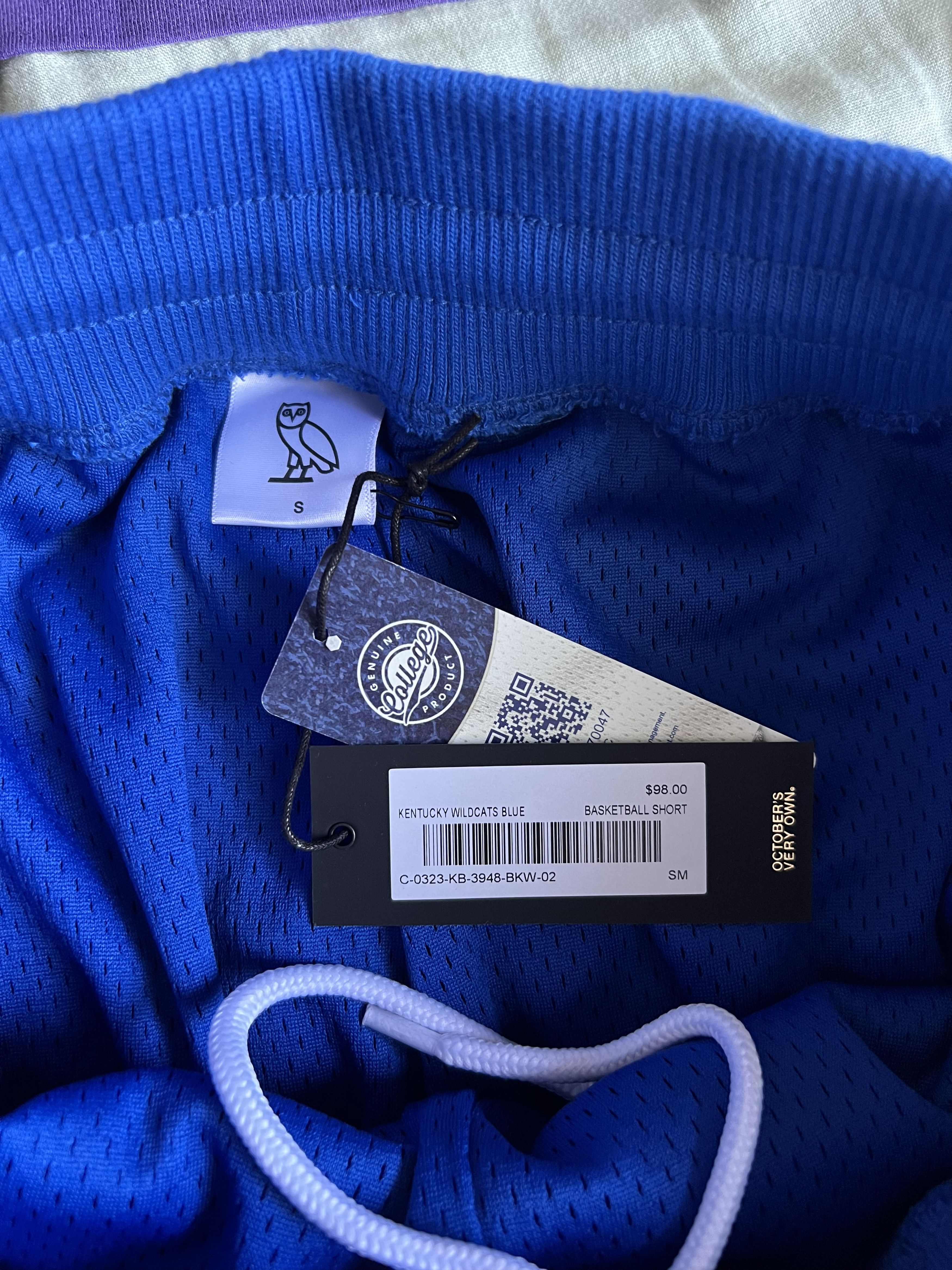 October's Very Own October's Very Own Kentucky Basketball Shorts in BLue Size US 30 / EU 46 - 6 Thumbnail