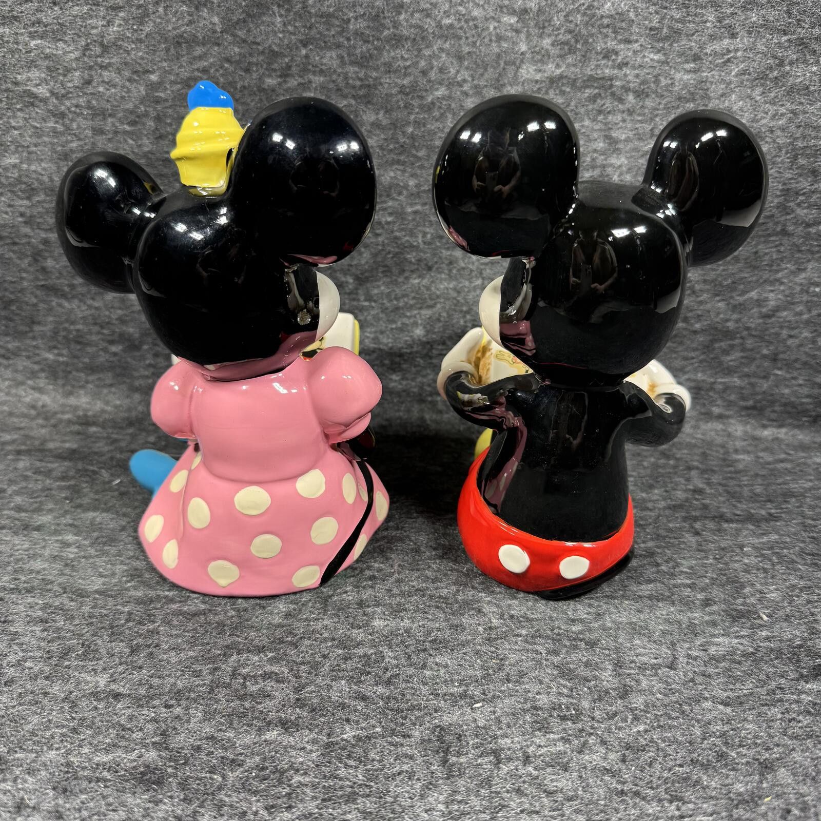 Disney Disney Bookends 1979 Walt Disney Mickey & Minnie Ceramic VTG Size ONE SIZE - 2 Thumbnail