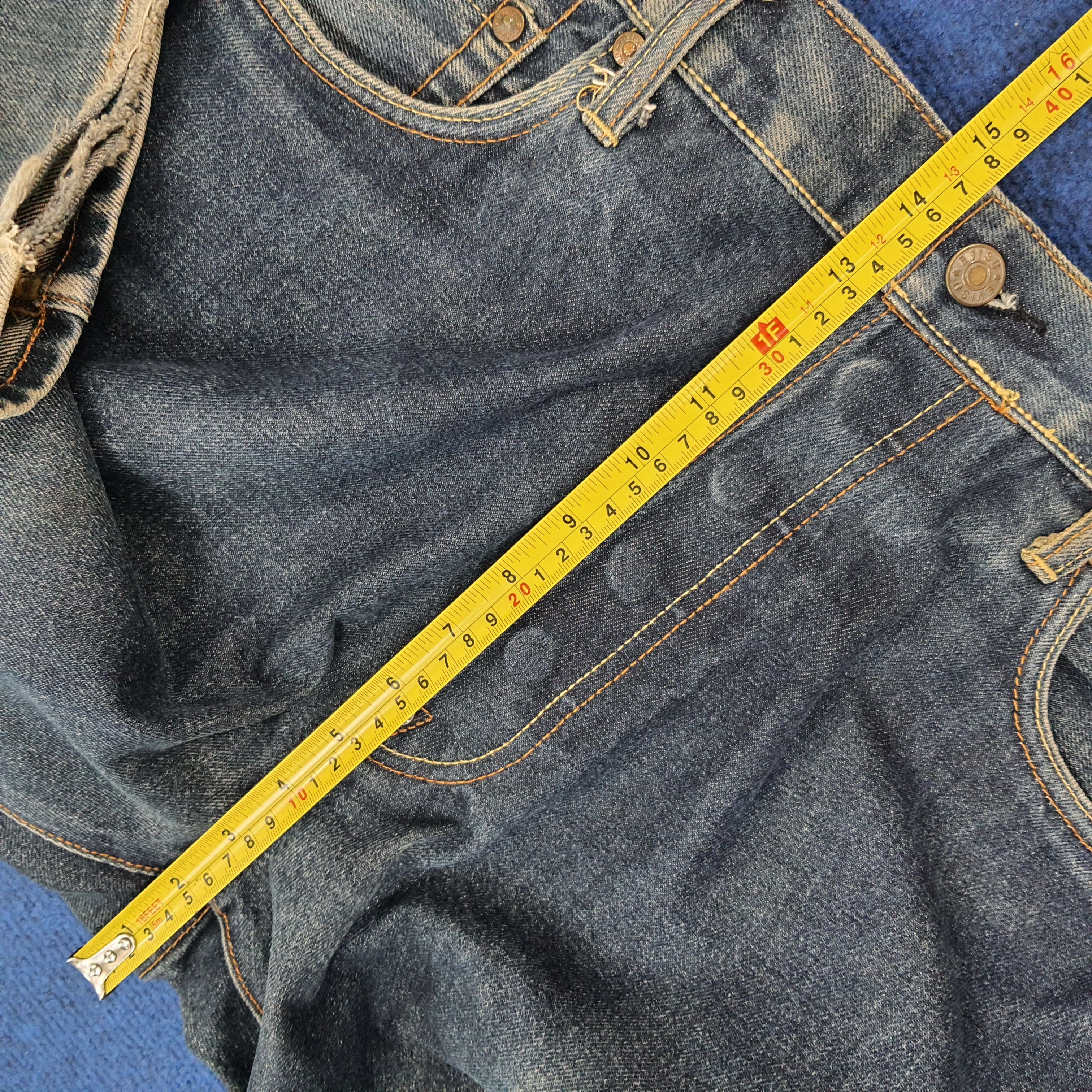 Japanese Brand × Vintage Vintage Evisu Salvadge Japan Custom Daicock Jeans C217N24 Size US 36 / EU 52 - 13 Thumbnail