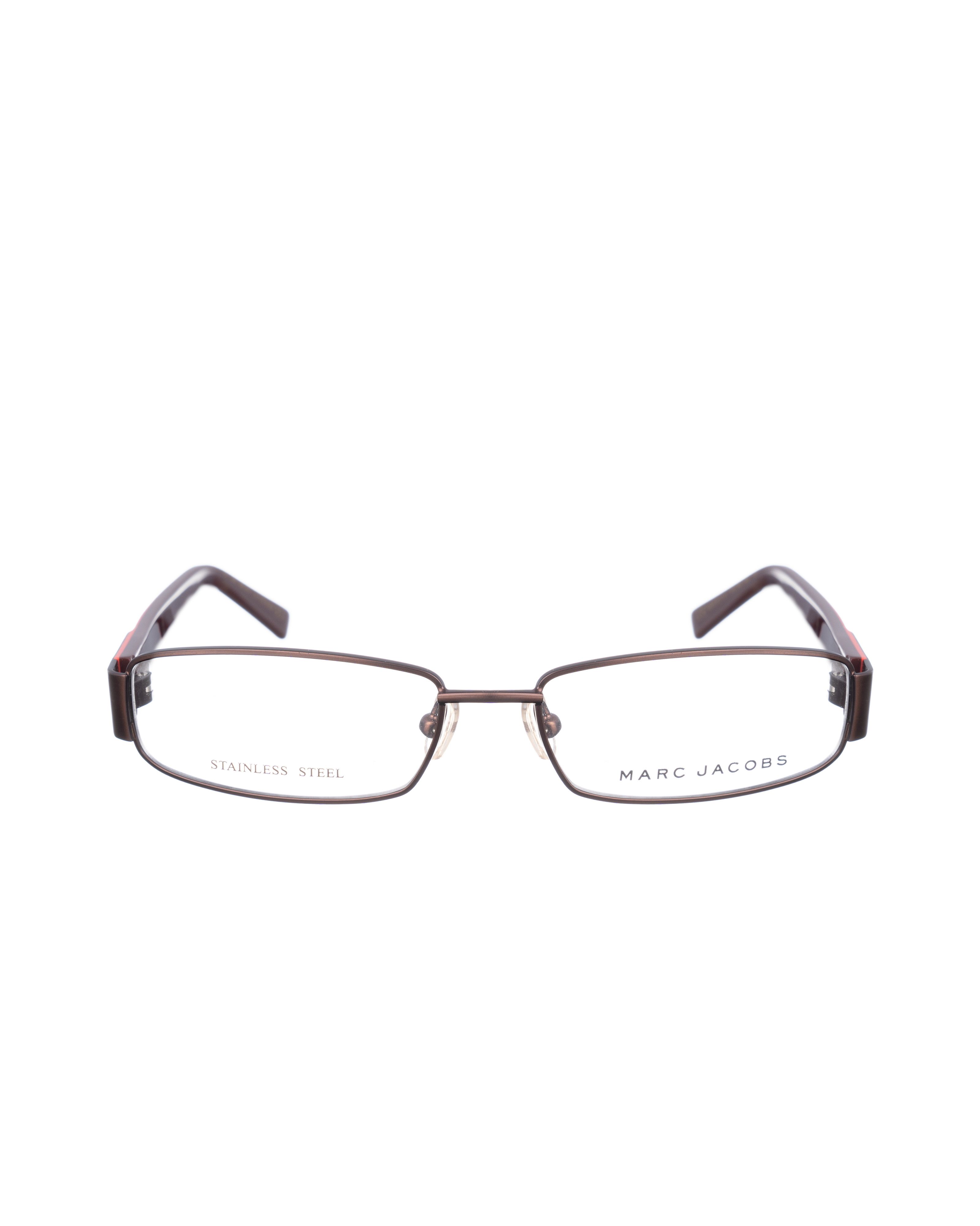 Marc Jacobs Marc Jacobs 00s Brown and Pink Metal Glasses Size ONE SIZE - 1 Thumbnail