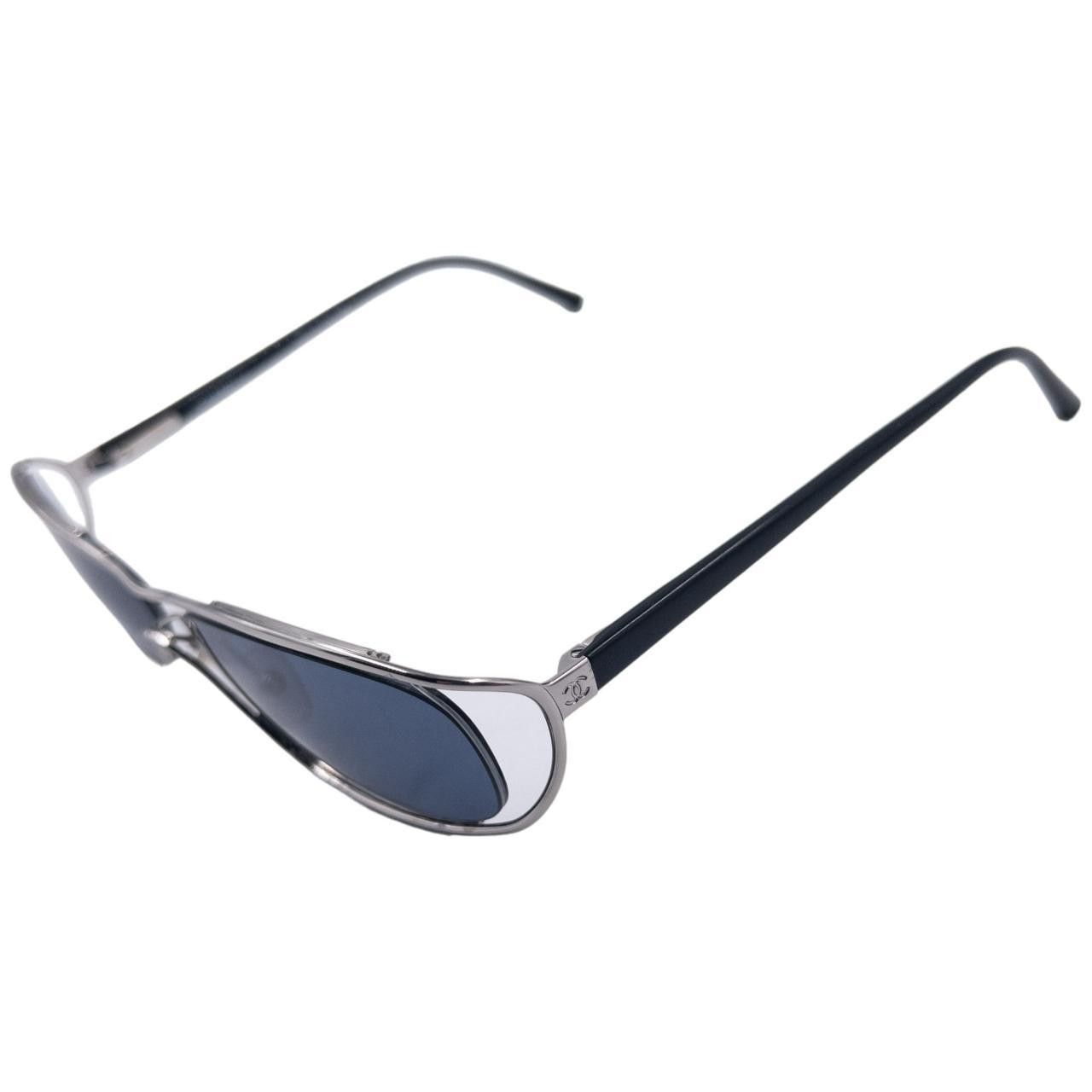 Chanel Vintage Chanel Dimensional Sunglasses Size ONE SIZE - 4 Thumbnail
