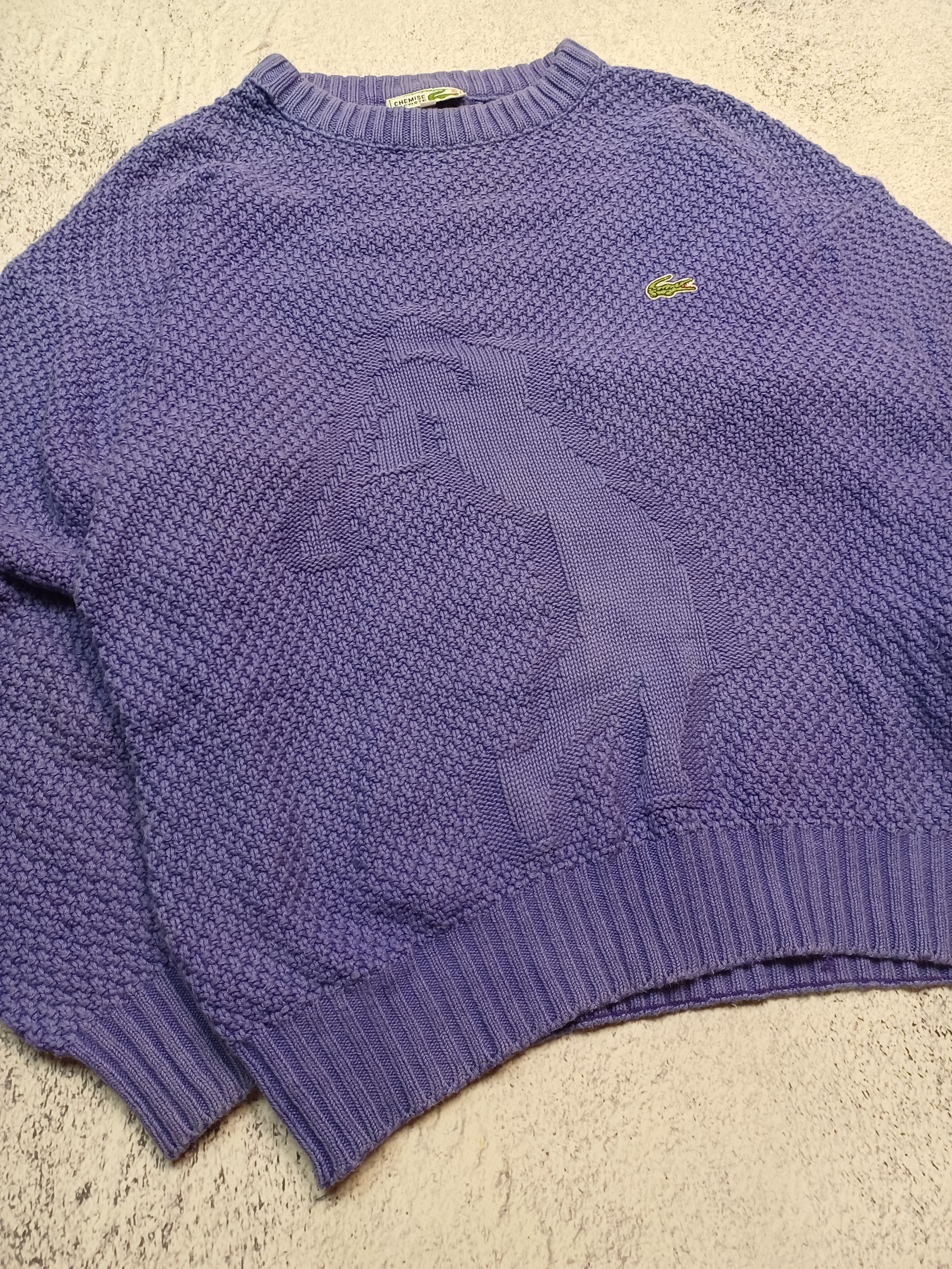 Lacoste Vintage Lacoste "Made in France" Knit Sweater Size US M / EU 48-50 / 2 - 3 Thumbnail