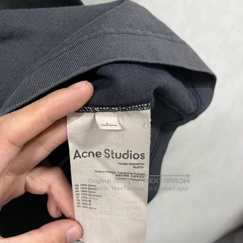 Acne Studios Acne Studios Gray Short Sleeve Size US L / EU 52-54 / 3 - 4 Thumbnail