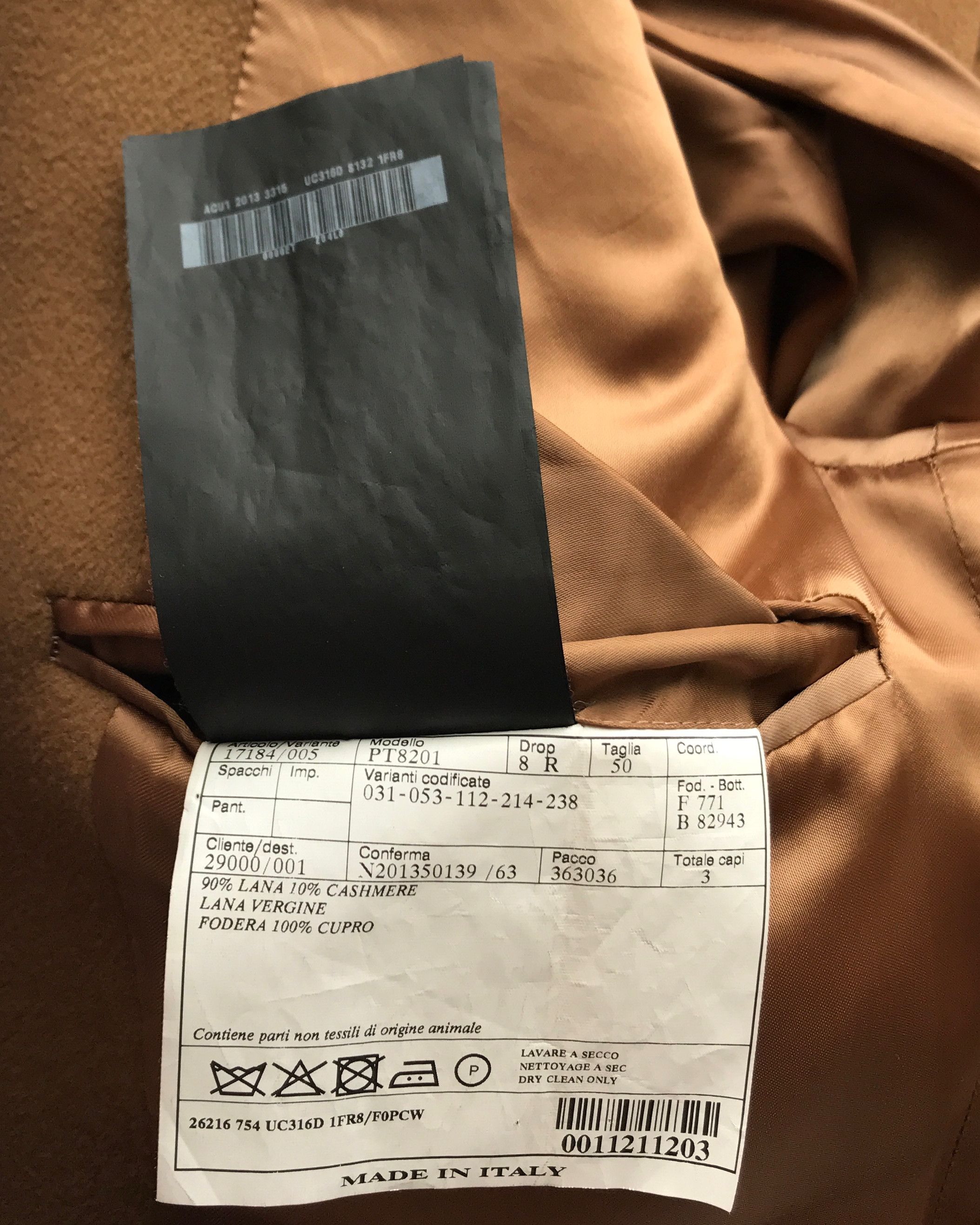 Prada PRADA MILANO SINGLE BREASTED WOOL COAT SIZE 50R ~ L Size US M / EU 48-50 / 2 - 11 Thumbnail