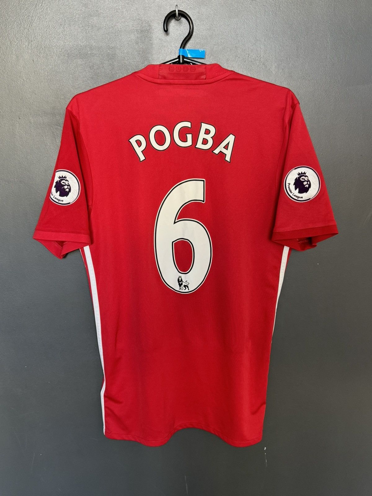 Adidas Manchester United 16/17 Home Pogba Football Jersey T-Shirt Size US S / EU 44-46 / 1 - 1 Thumbnail
