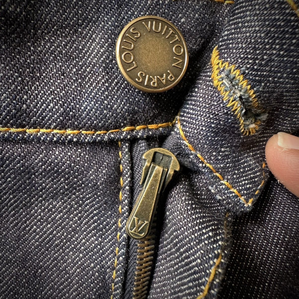 Louis Vuitton Vintage Louis Vuitton Boot cut Jeans Raw Indigo Size US 28 / EU 44 - 12 Thumbnail