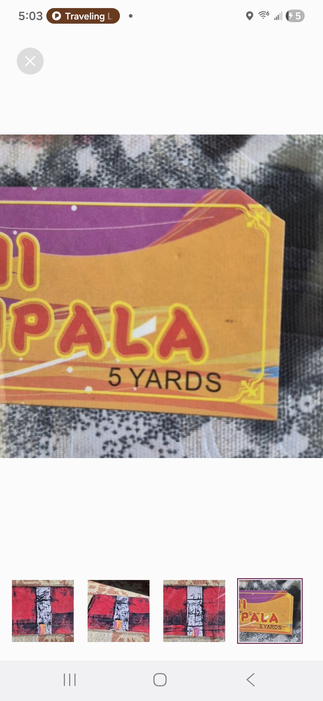 Other C&H Damini Kampala Fabric Size ONE SIZE - 4 Thumbnail