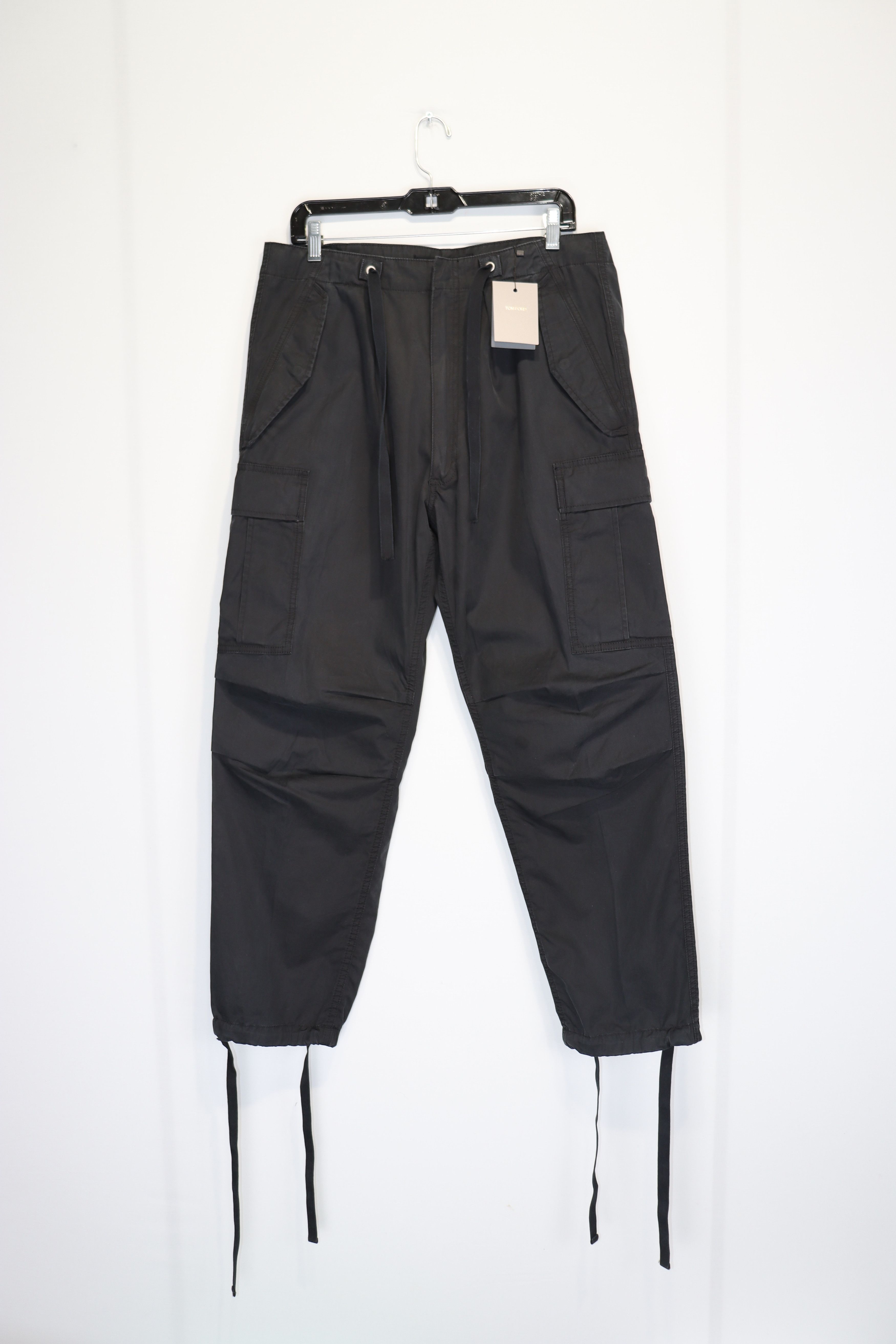 Tom Ford o1rshd1 Campionario Loose Trousers / Pants in Black Size US 32 / EU 48 - 3 Thumbnail