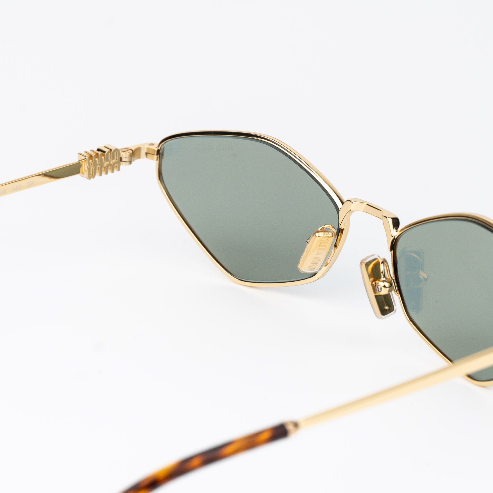 Miu Miu Miu Miu REGARD Women Sunglasses MU56ZS 5AK04M NEW AUTHENTIC Size ONE SIZE - 7 Thumbnail
