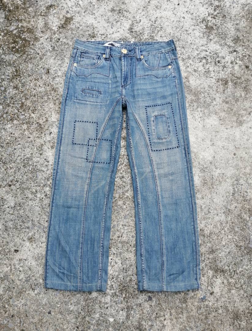 Osaka Big Train Nice Design Denim Jeans