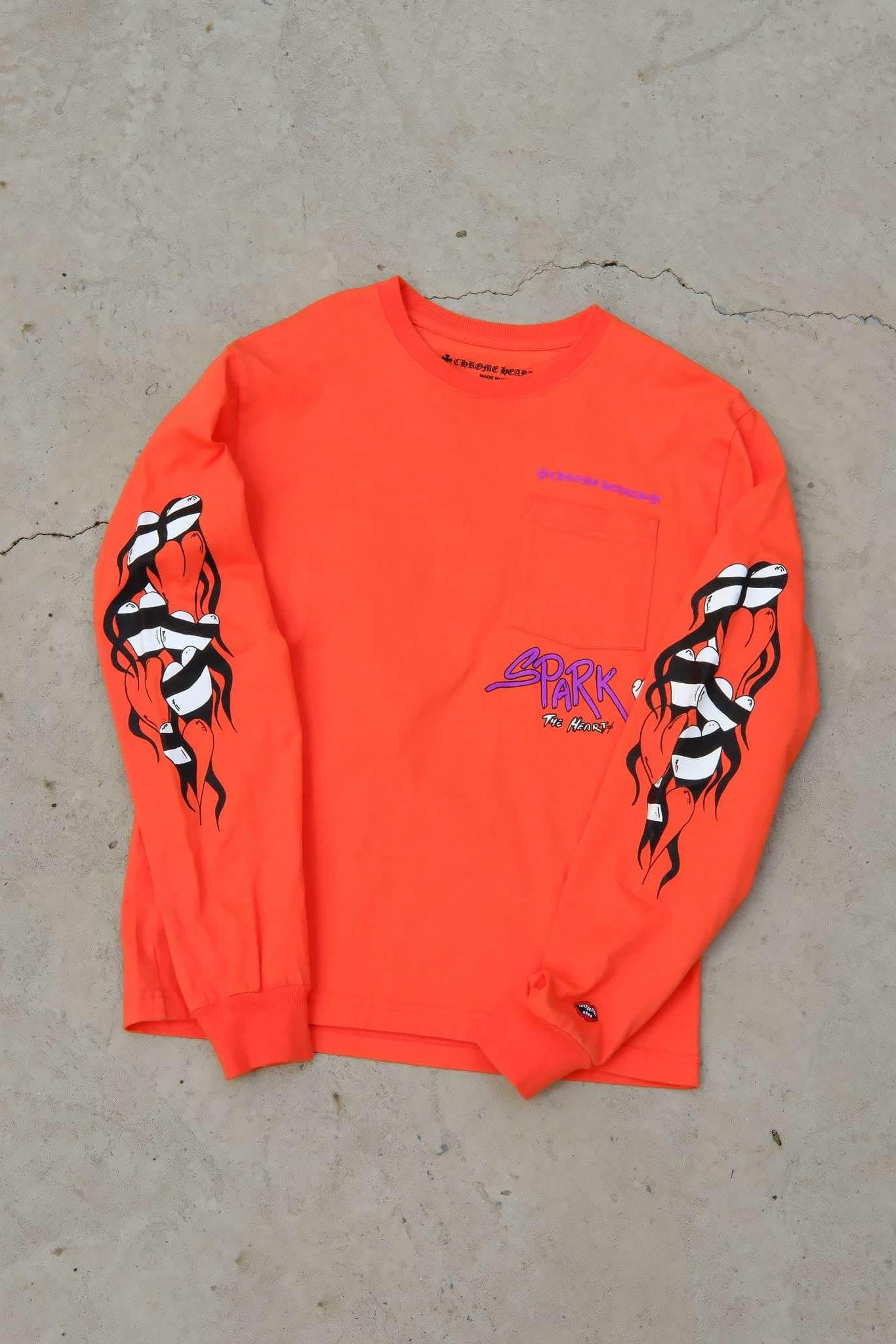 Chrome Hearts CHROME HEARTS x Matty Boy Sadistic Lipstick Long Sleeve Size S / US 4 / IT 40 - 2 Thumbnail