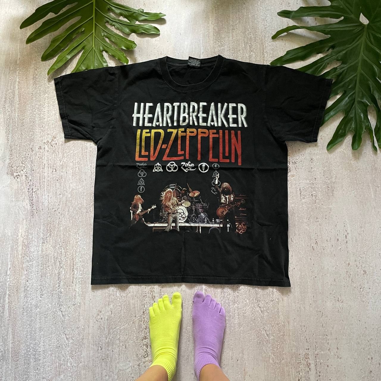 Band Tees VINTAGE 90S LED ZEPPELIN RARE AMAZING FADED T SHIRT 185 Size US L / EU 52-54 / 3 - 1 Thumbnail