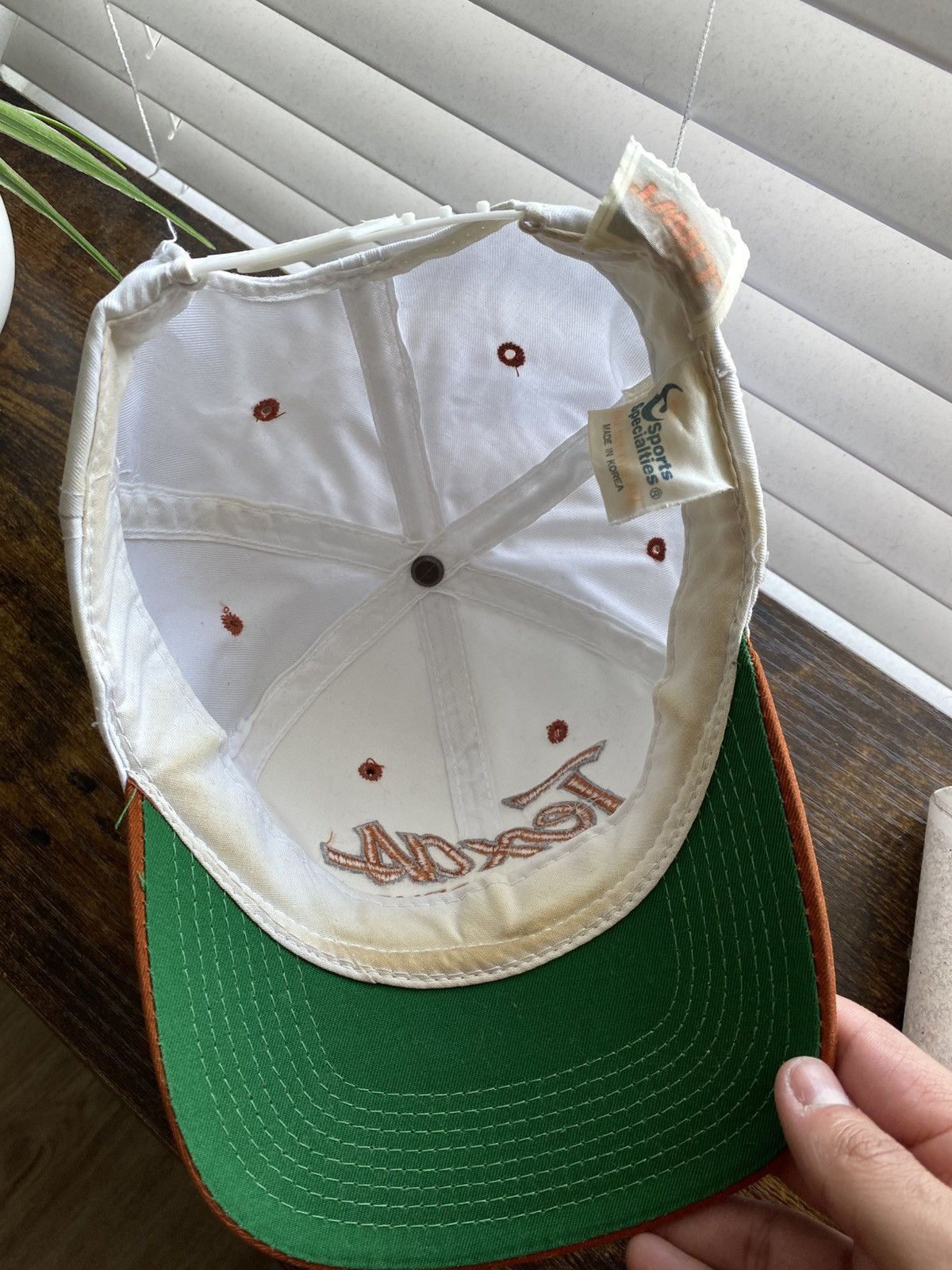 Vintage Vintage 90s Texas Longhorns Double Line Script Snapback Hat Size ONE SIZE - 7 Thumbnail