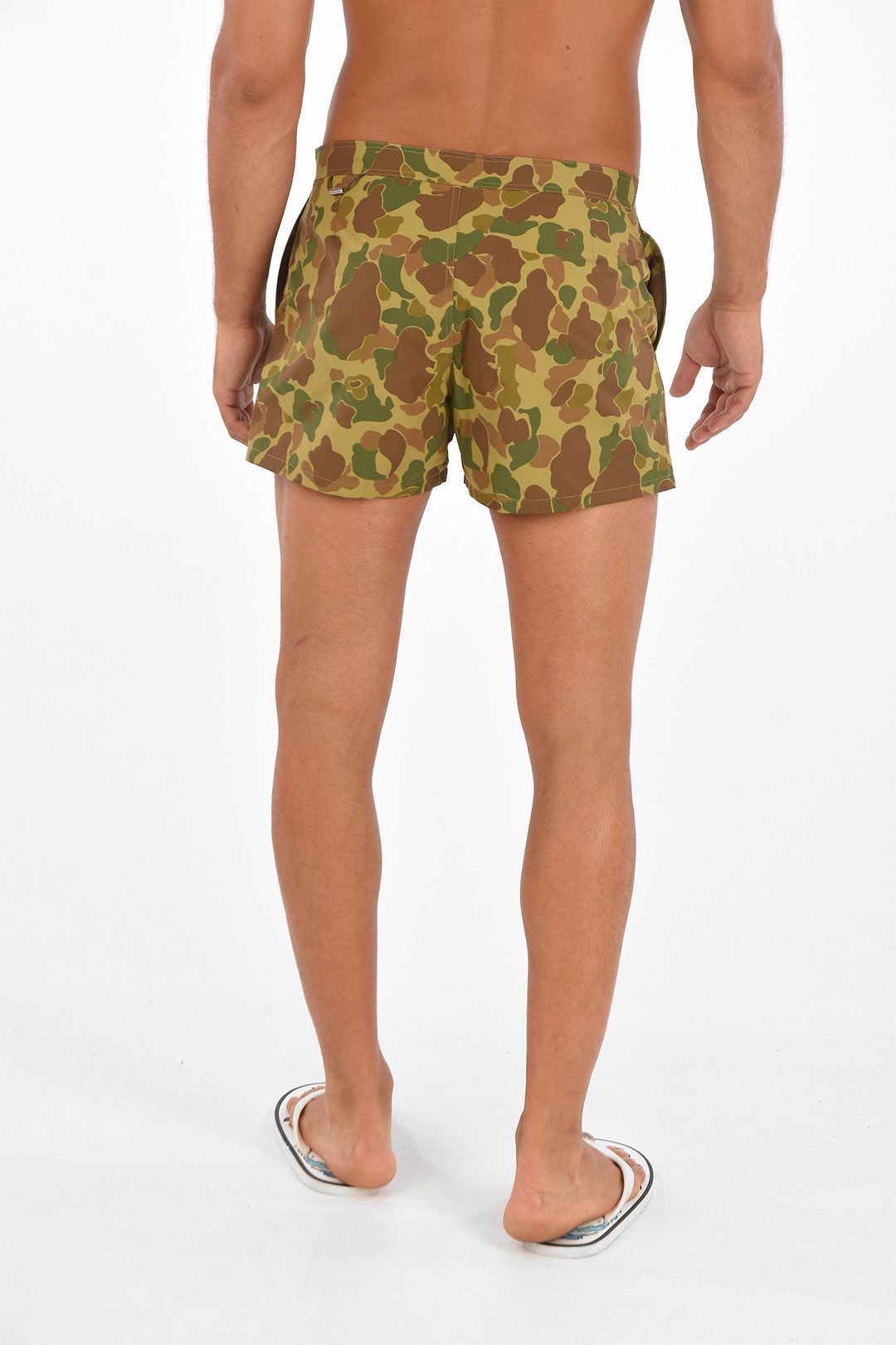 Celine Camo Nylon Swim Shorts Size US 30 / EU 46 - 3 Thumbnail