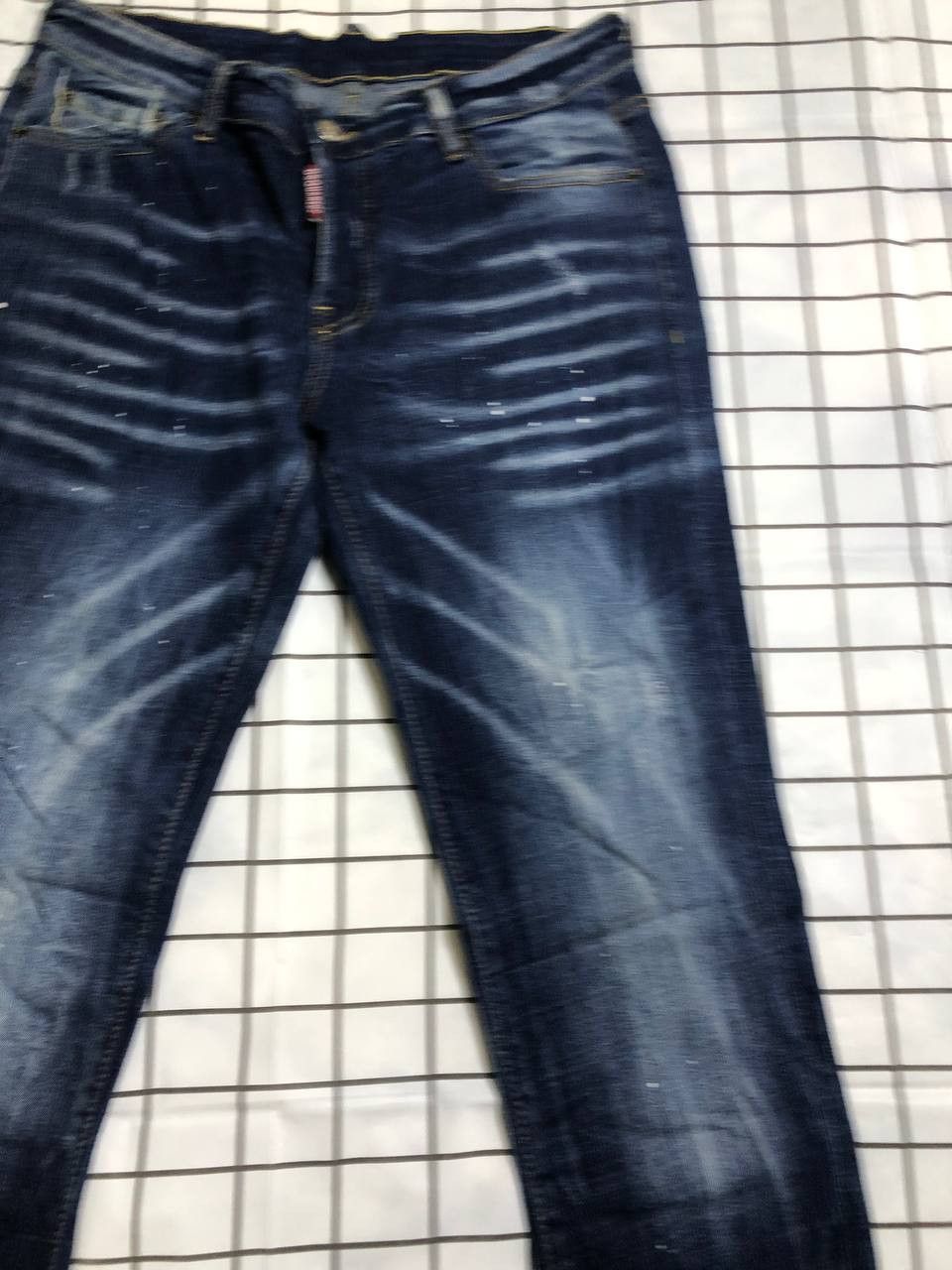 Dsquared2 Dsquared2 Vintage Floral Fish Pockets Distressed Denim Jeans Size US 32 / EU 48 - 5 Thumbnail