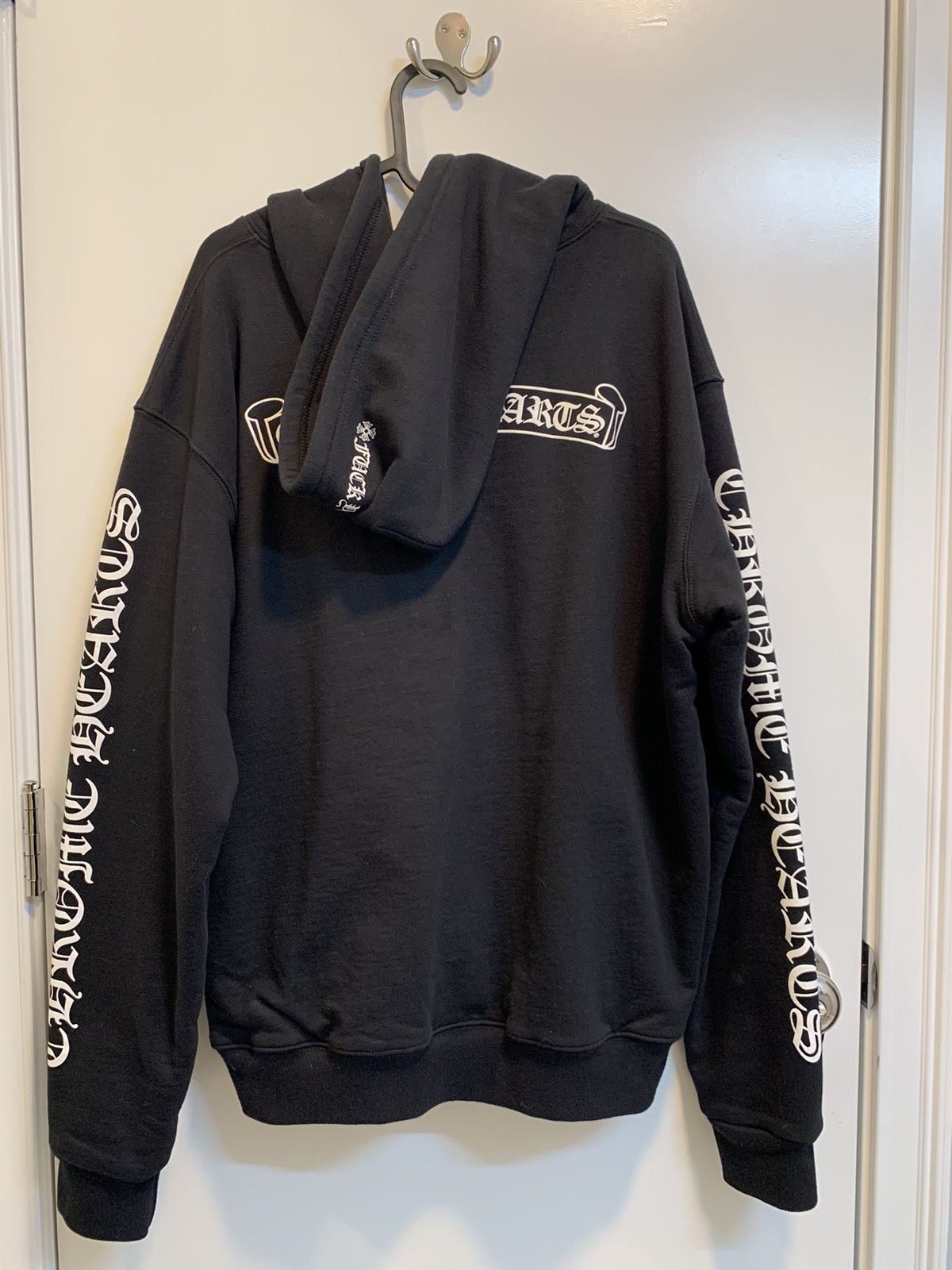 Chrome Hearts Chrome Hearts Scroll Logo Zip Up Size US M / EU 48-50 / 2 - 2 Thumbnail